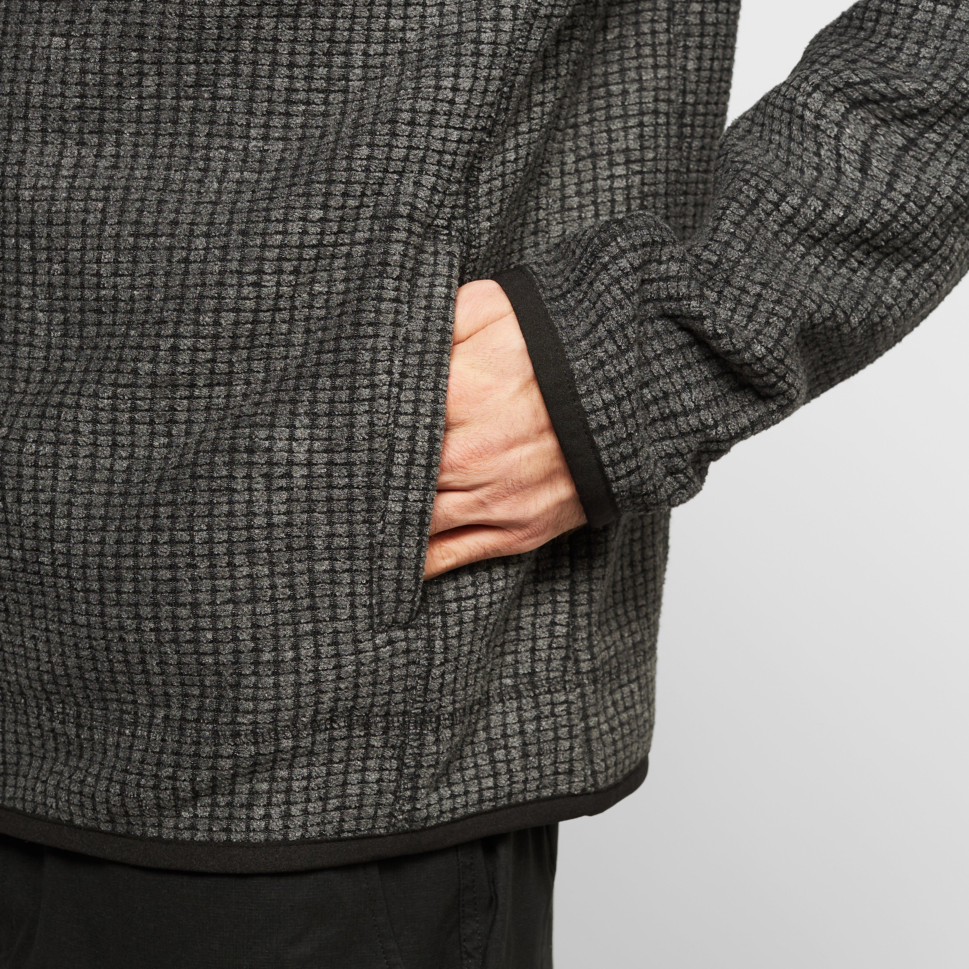 Men’s Rossten Recycled Full Zip Grid Fleece