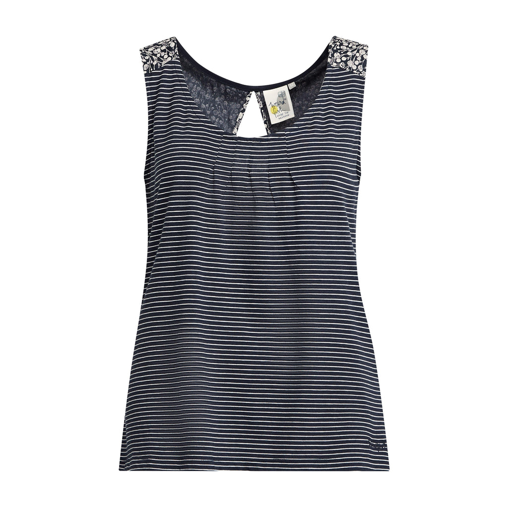Nilly Striped Jersey Vest