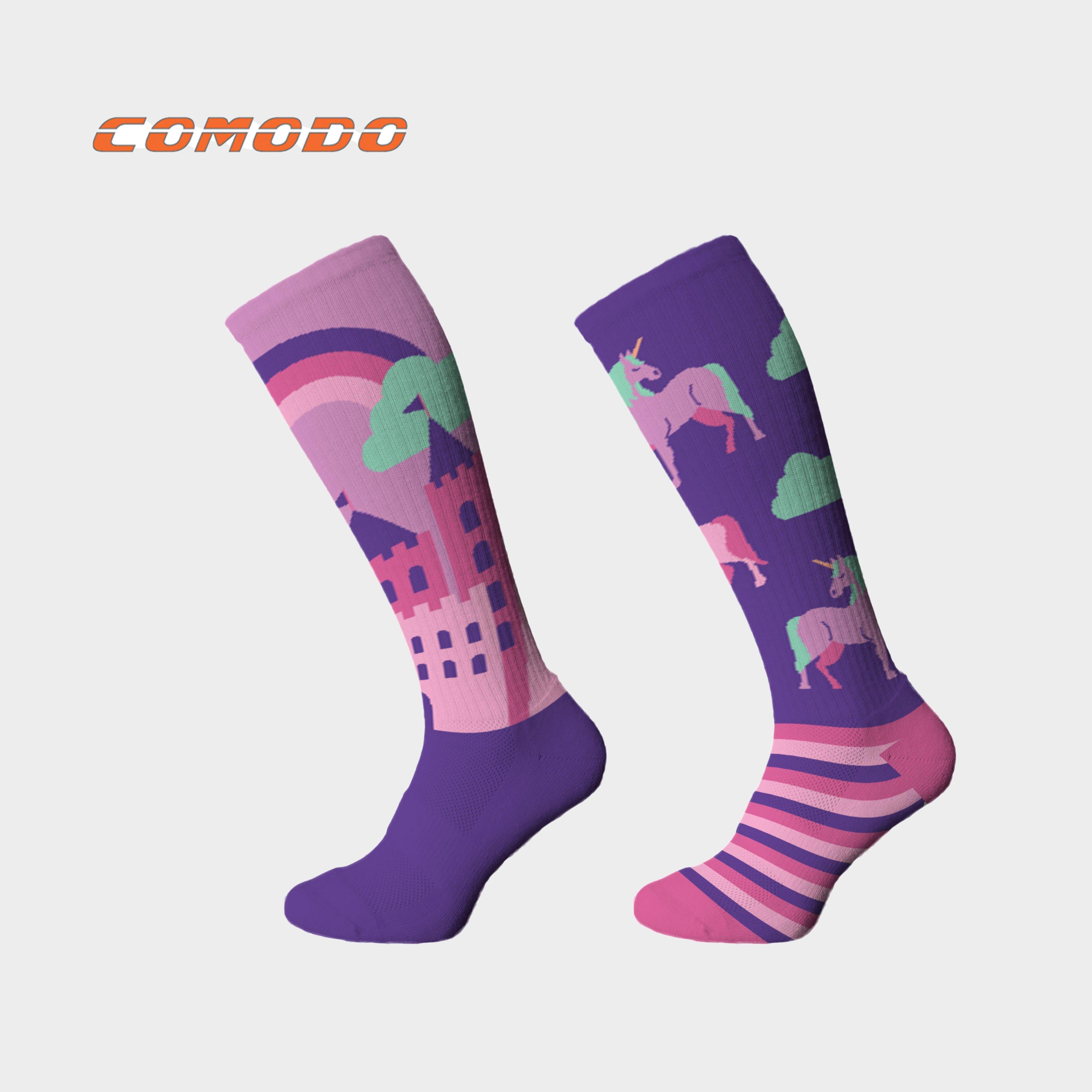 Platinum Adults Novelty Socks Unicorn