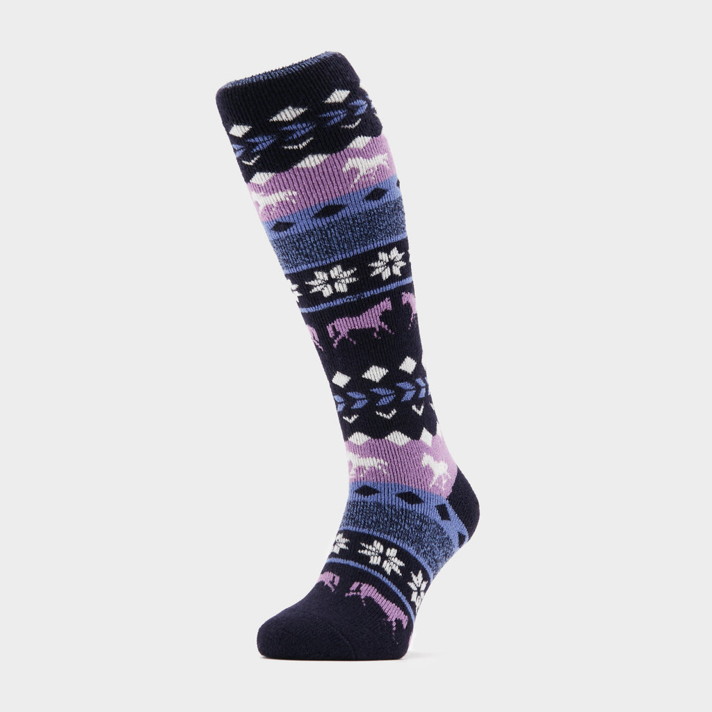 Women’s Equestrian Jacquard Lite Long Socks