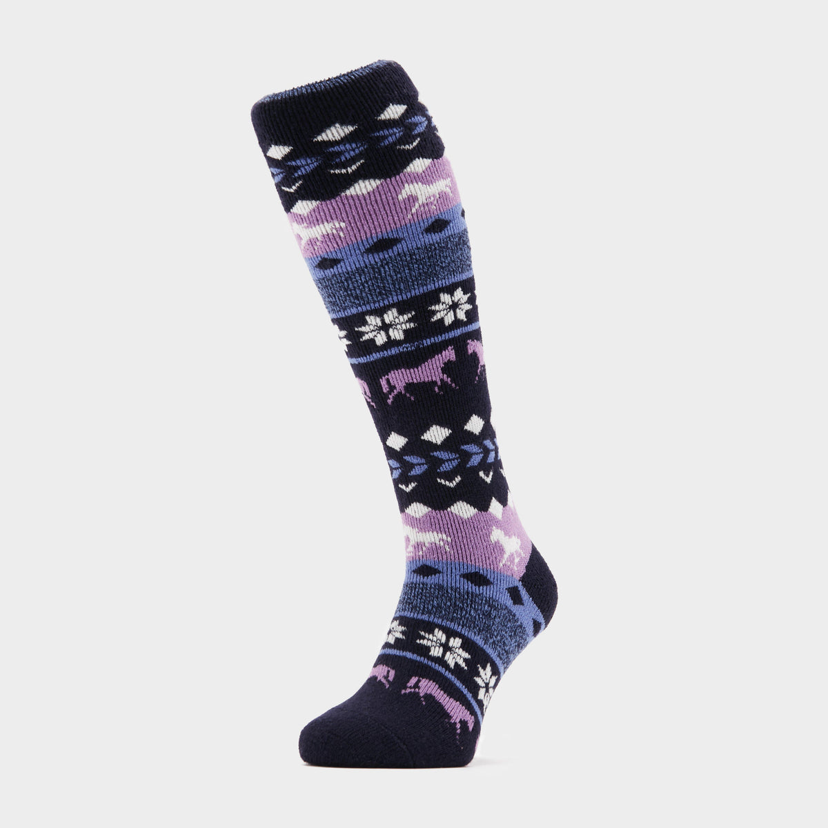 Women’s Equestrian Jacquard Lite Long Socks