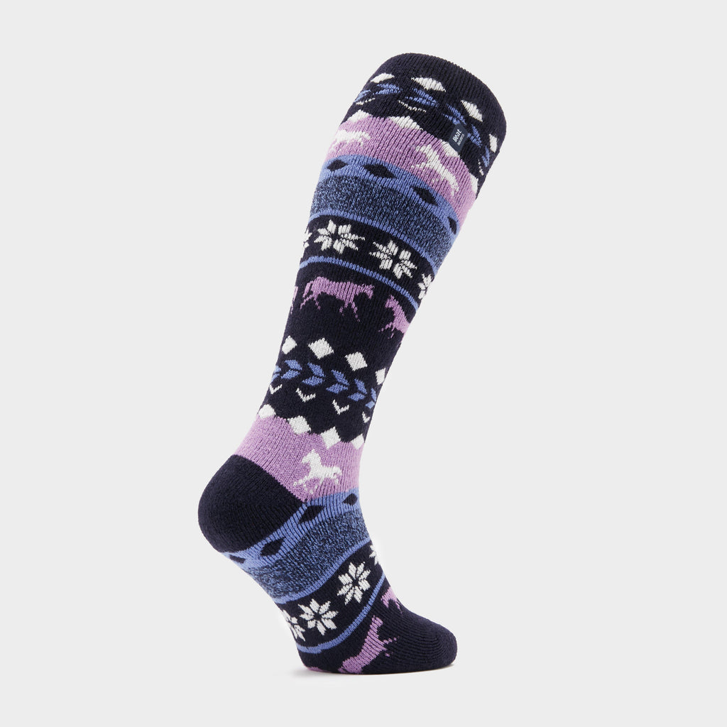 Women’s Equestrian Jacquard Lite Long Socks