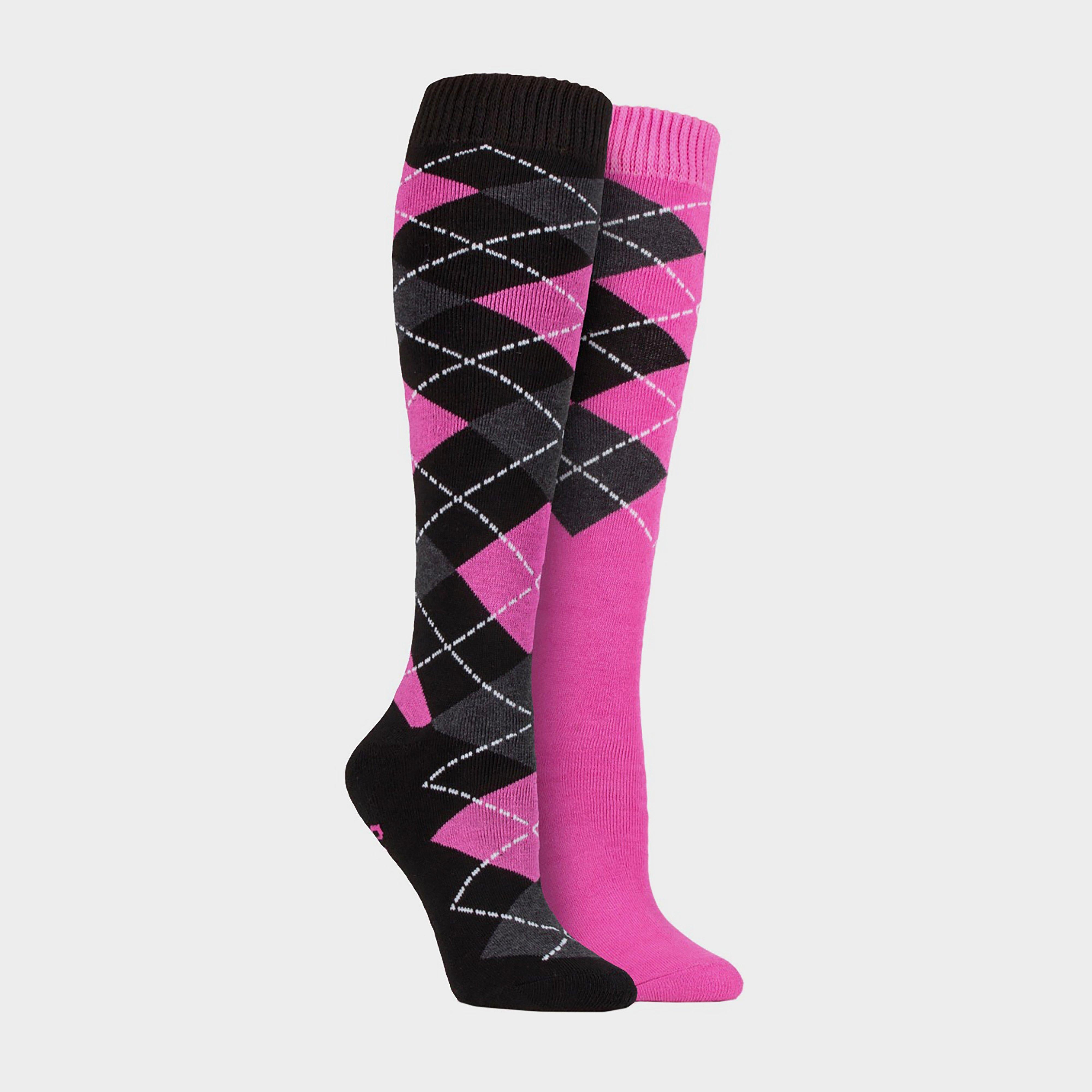Women's Equestrian Midweight Argyle Socks
