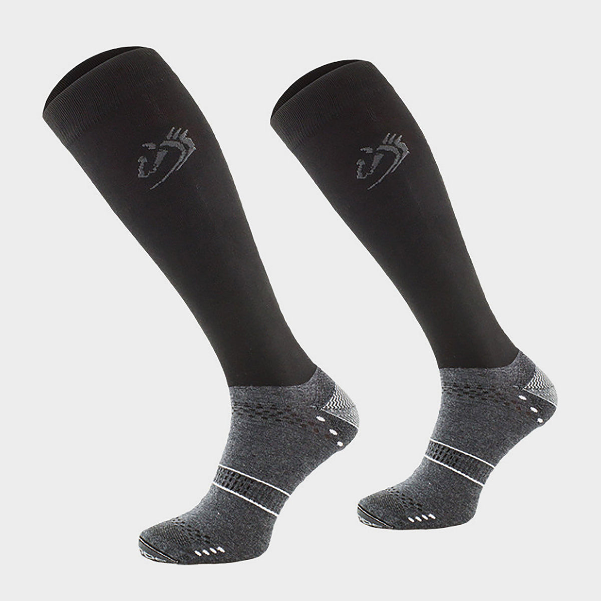 Womens Soft Tech Socks Black