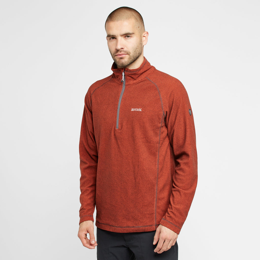Mens Montes Zip Velour Fleece