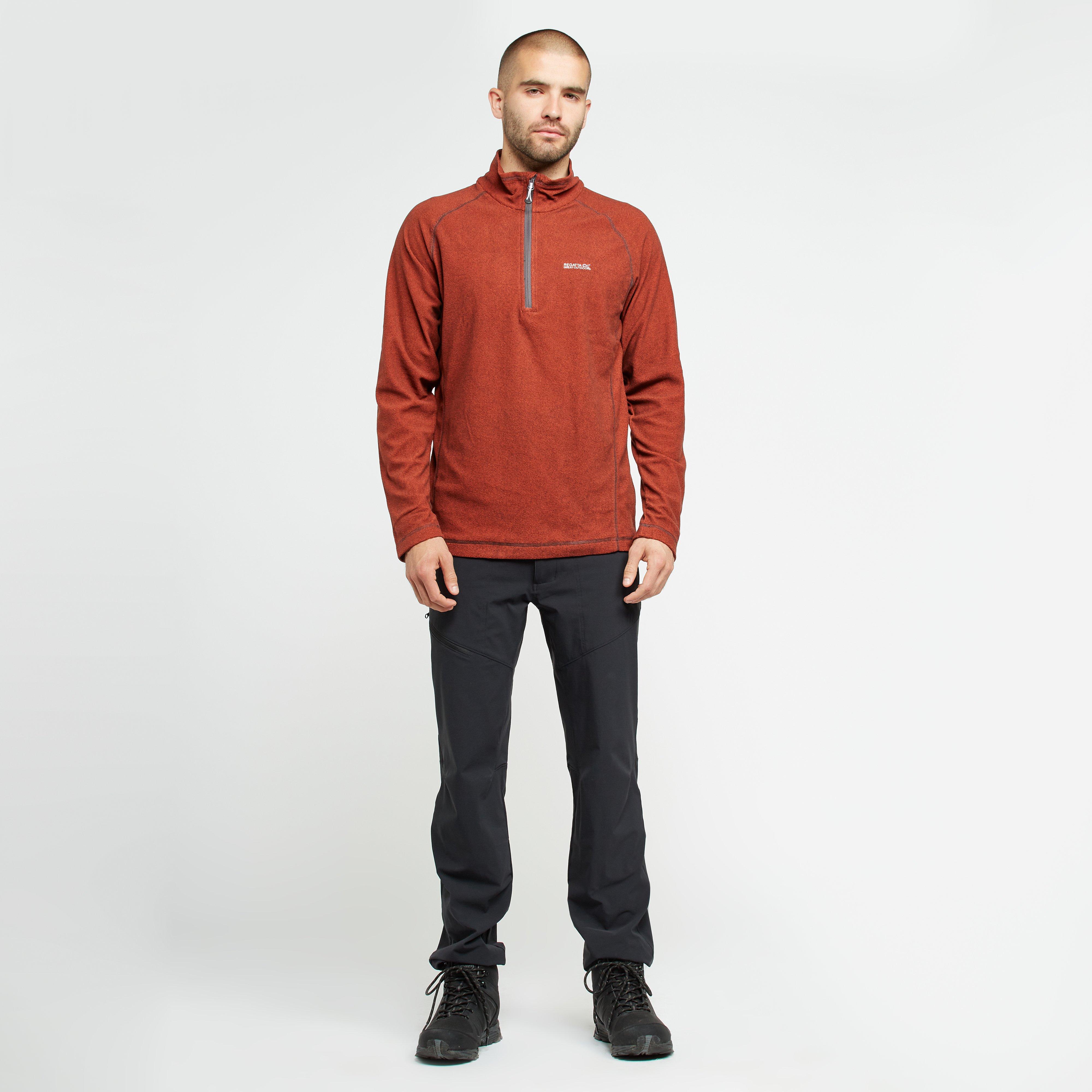 Mens Montes Zip Velour Fleece