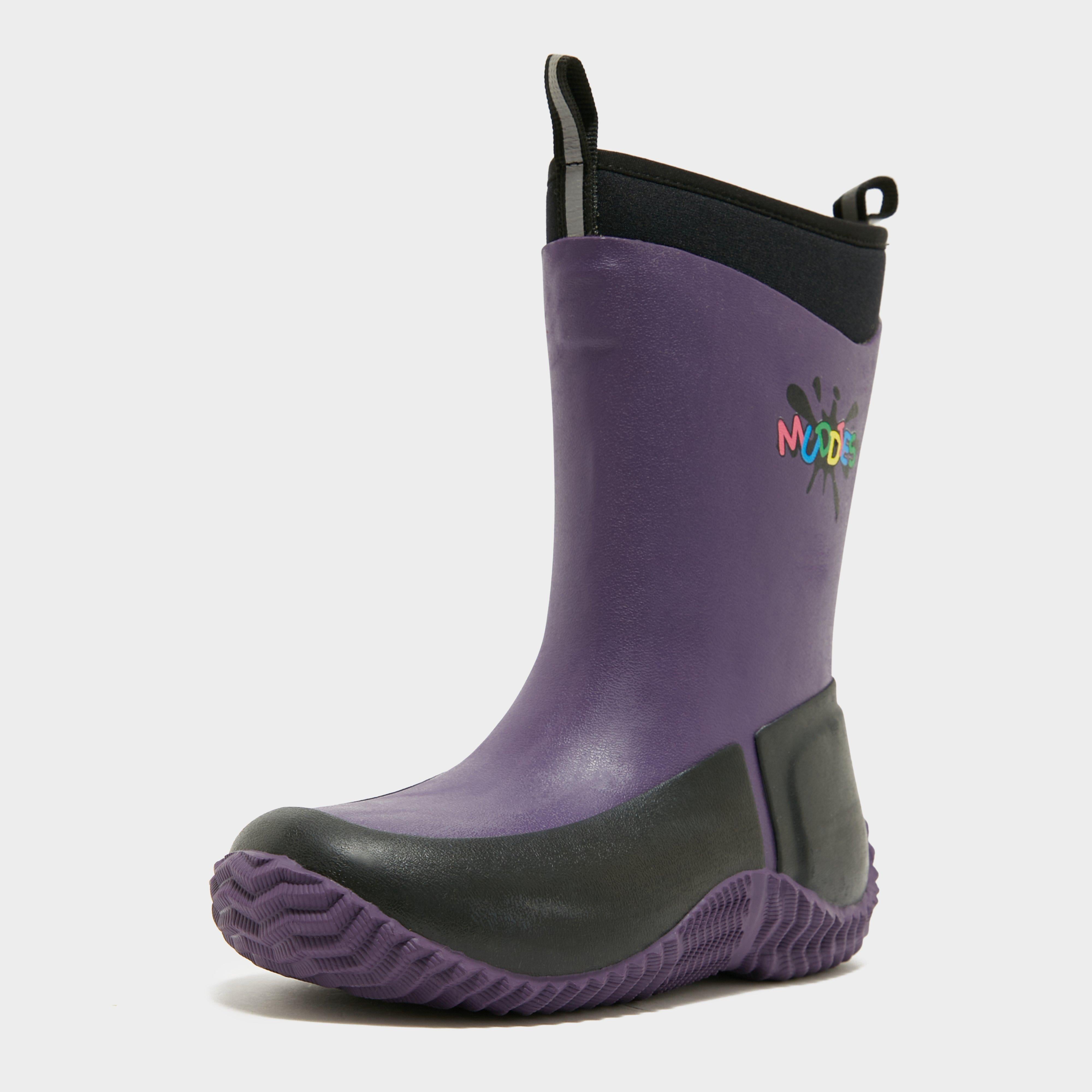 Kids Muddies Icicle 5.0 Wellingtons Violet
