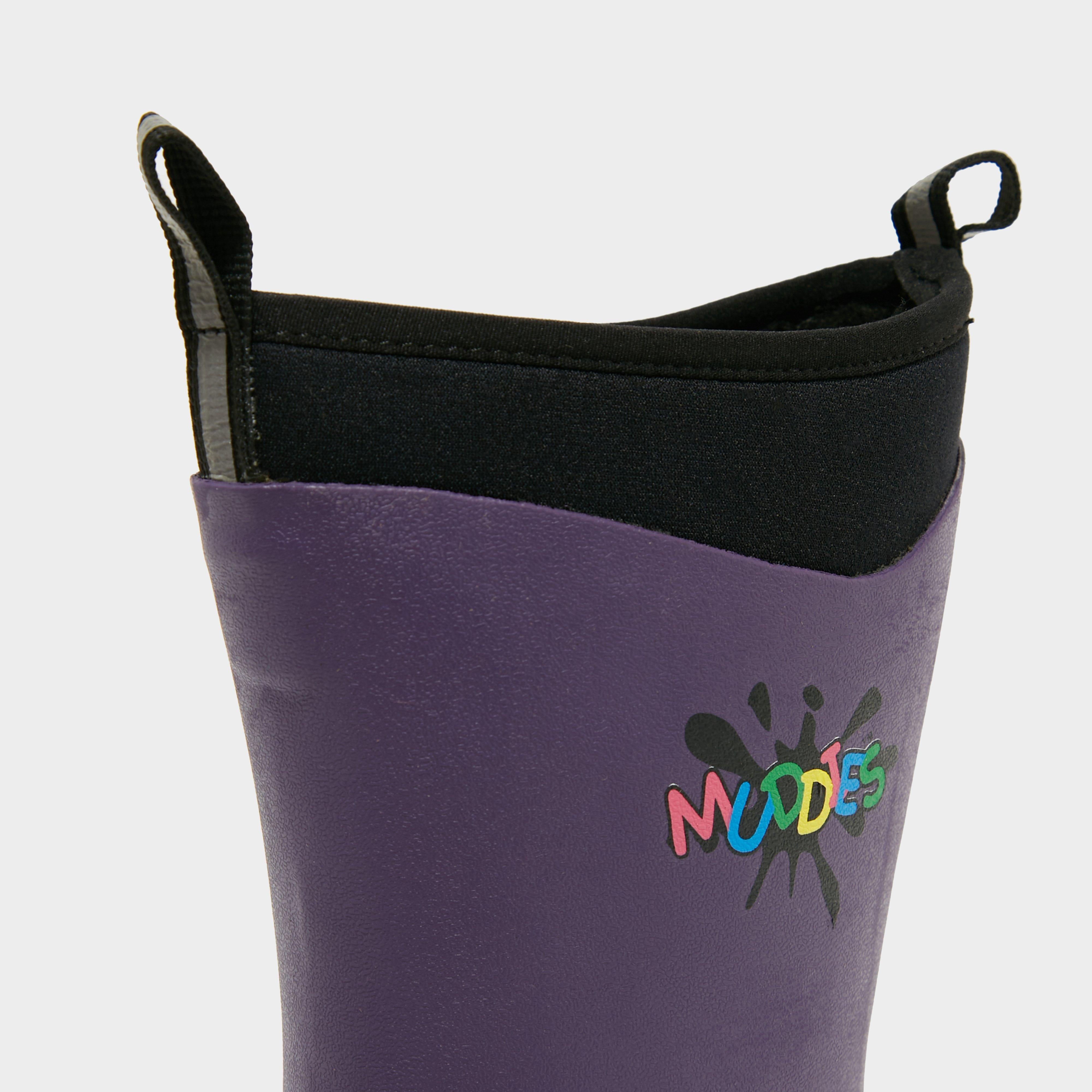 Kids Muddies Icicle 5.0 Wellingtons Violet