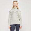 Ladies Cecile Long Sleeve Top Grey Heather