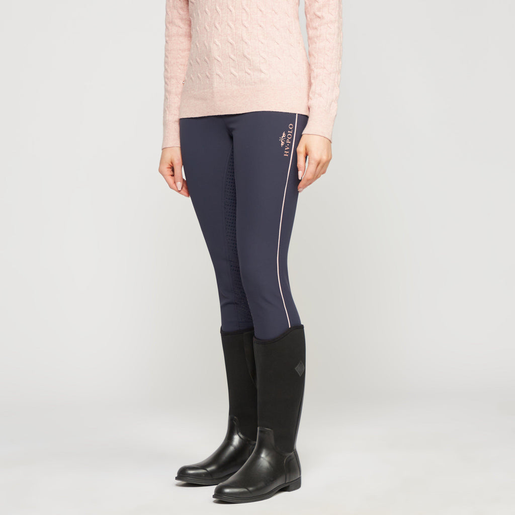Ladies Cecile Breeches Navy