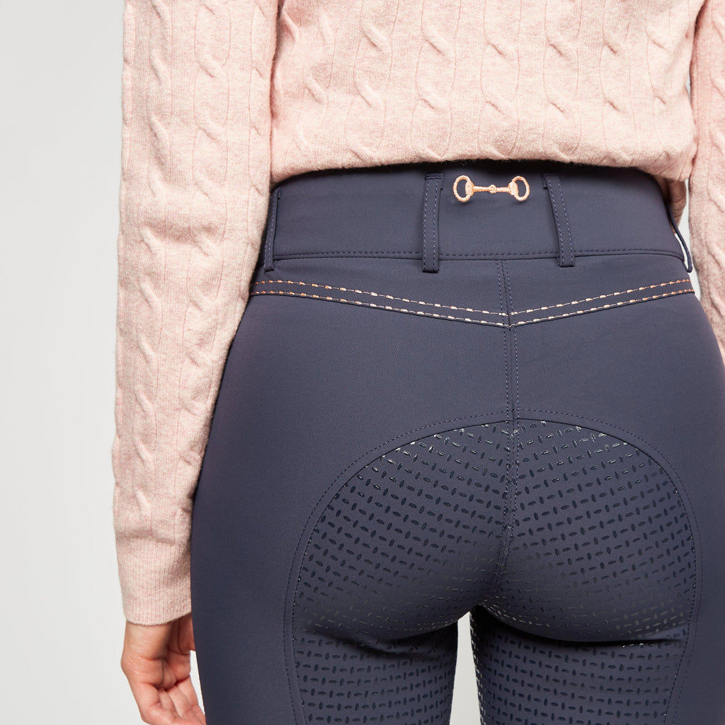 Ladies Cecile Breeches Navy