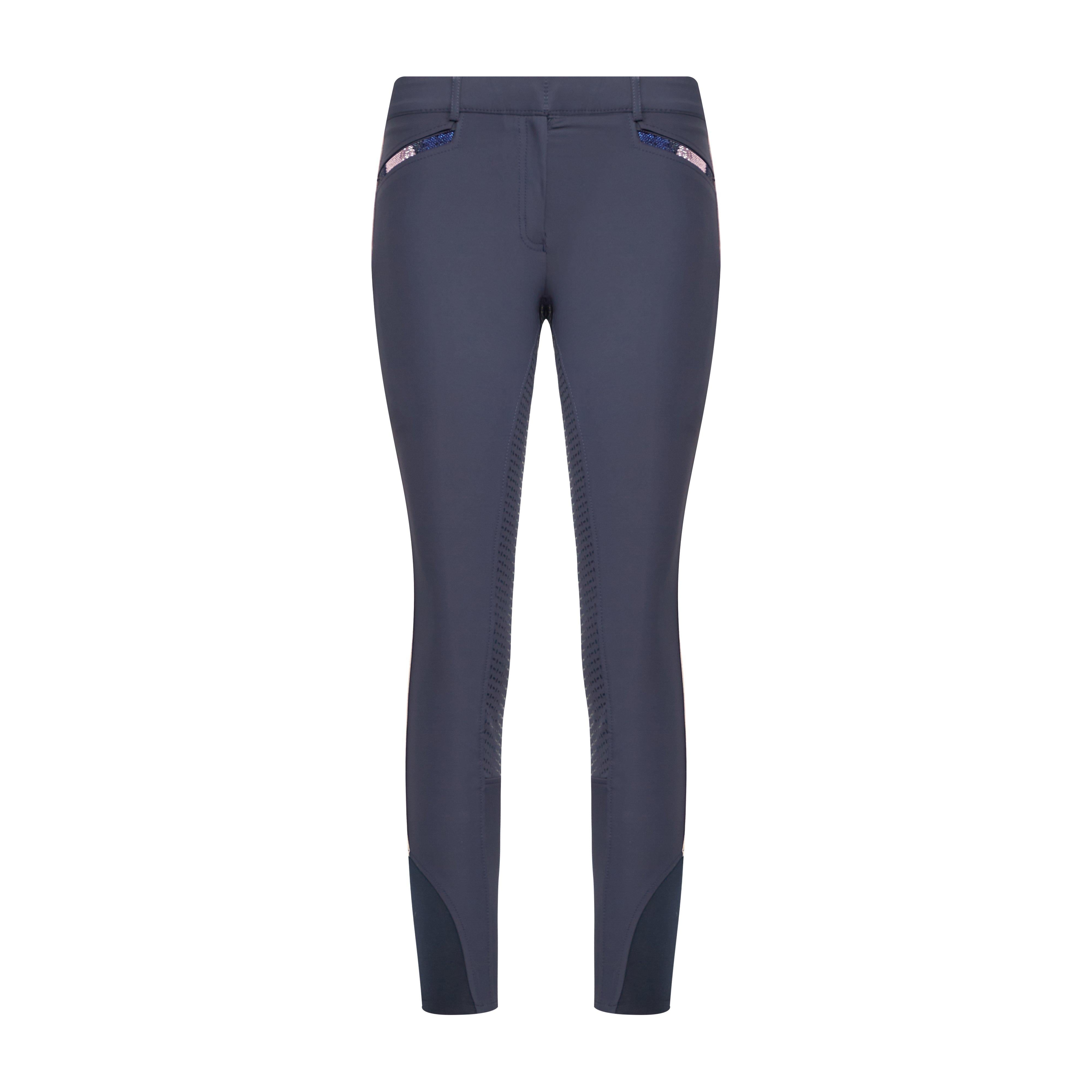 Ladies Cecile Breeches Navy