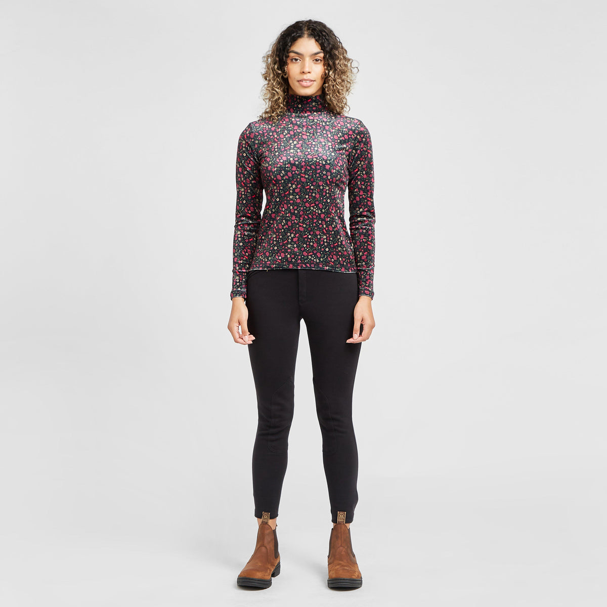 Women’s Flower Bomb Turtleneck