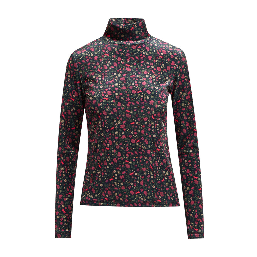 Women’s Flower Bomb Turtleneck