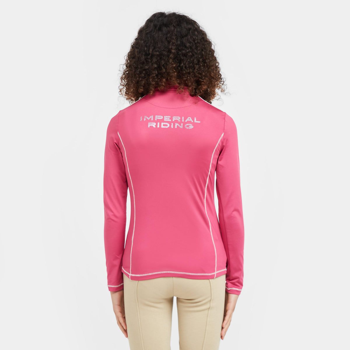 Kids’ Riding Sporty Star Half Zip Tech Top