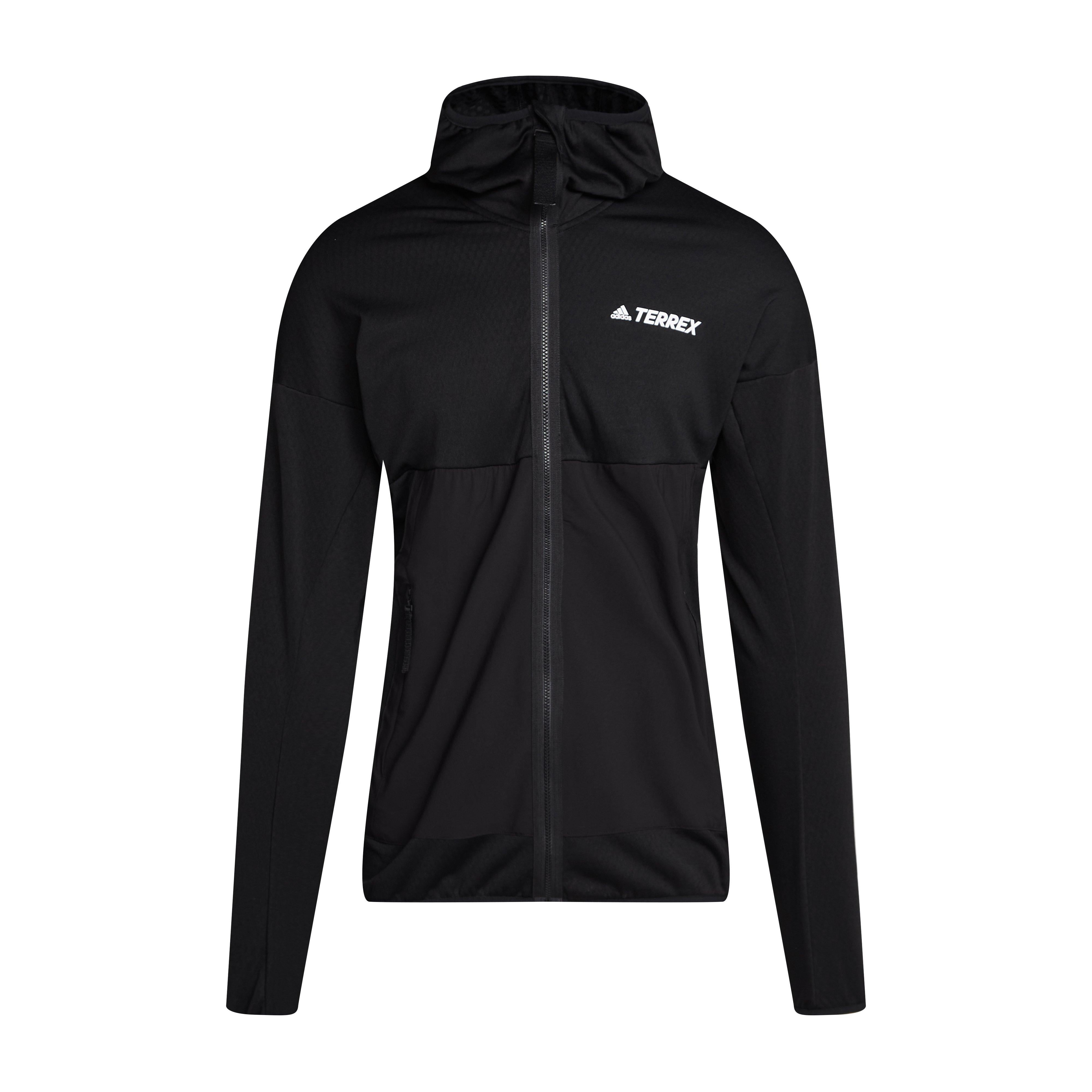 Men’s Terrex Tech Flooce Hooded Hiking Fleece Jacket