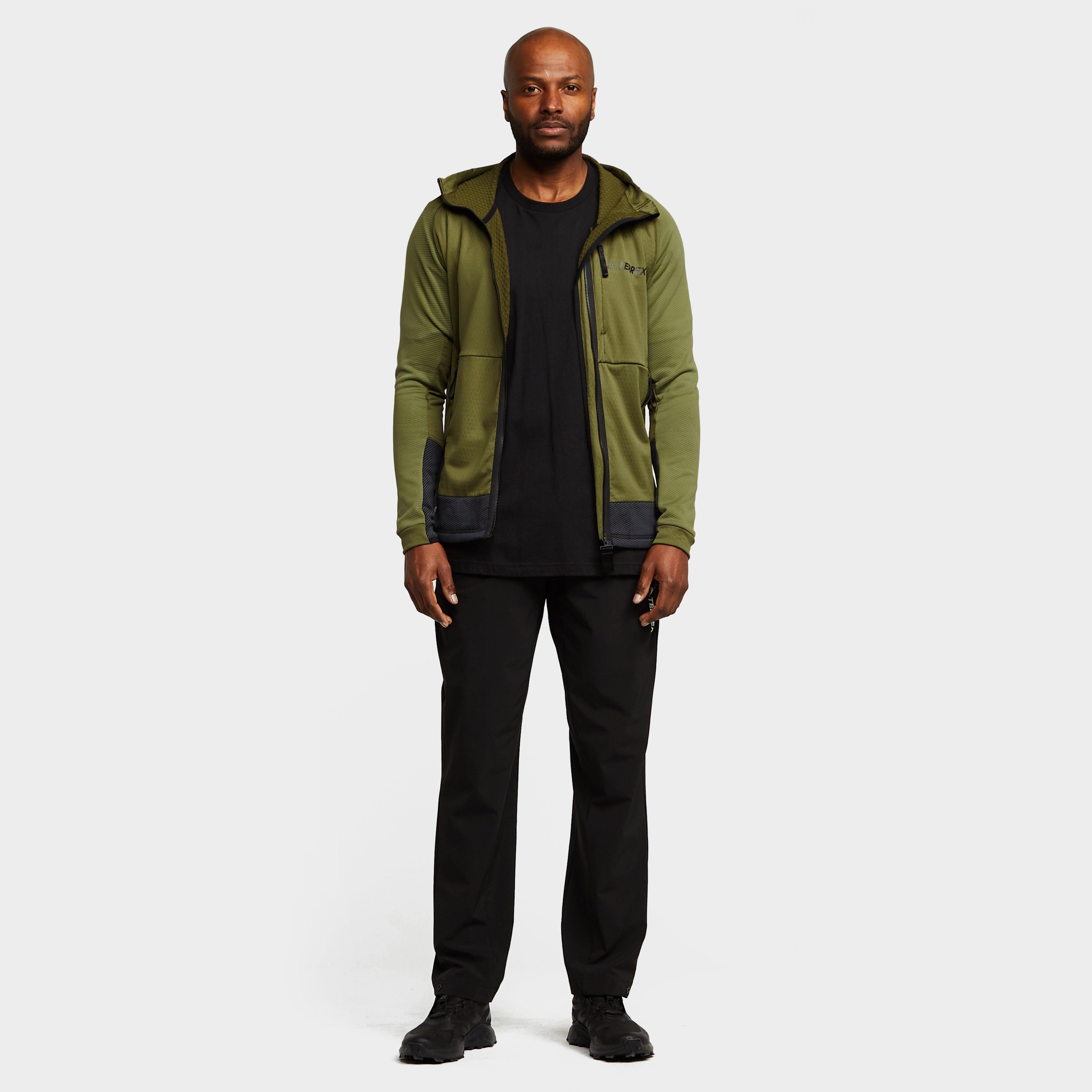 Men’s Tech Flooce Hooded Hiking Fleece Jacket