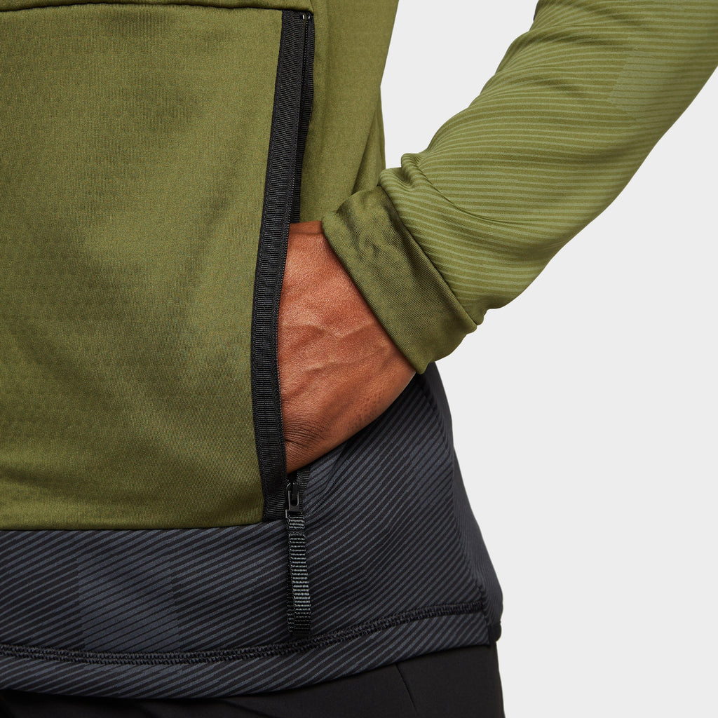 Men’s Tech Flooce Hooded Hiking Fleece Jacket