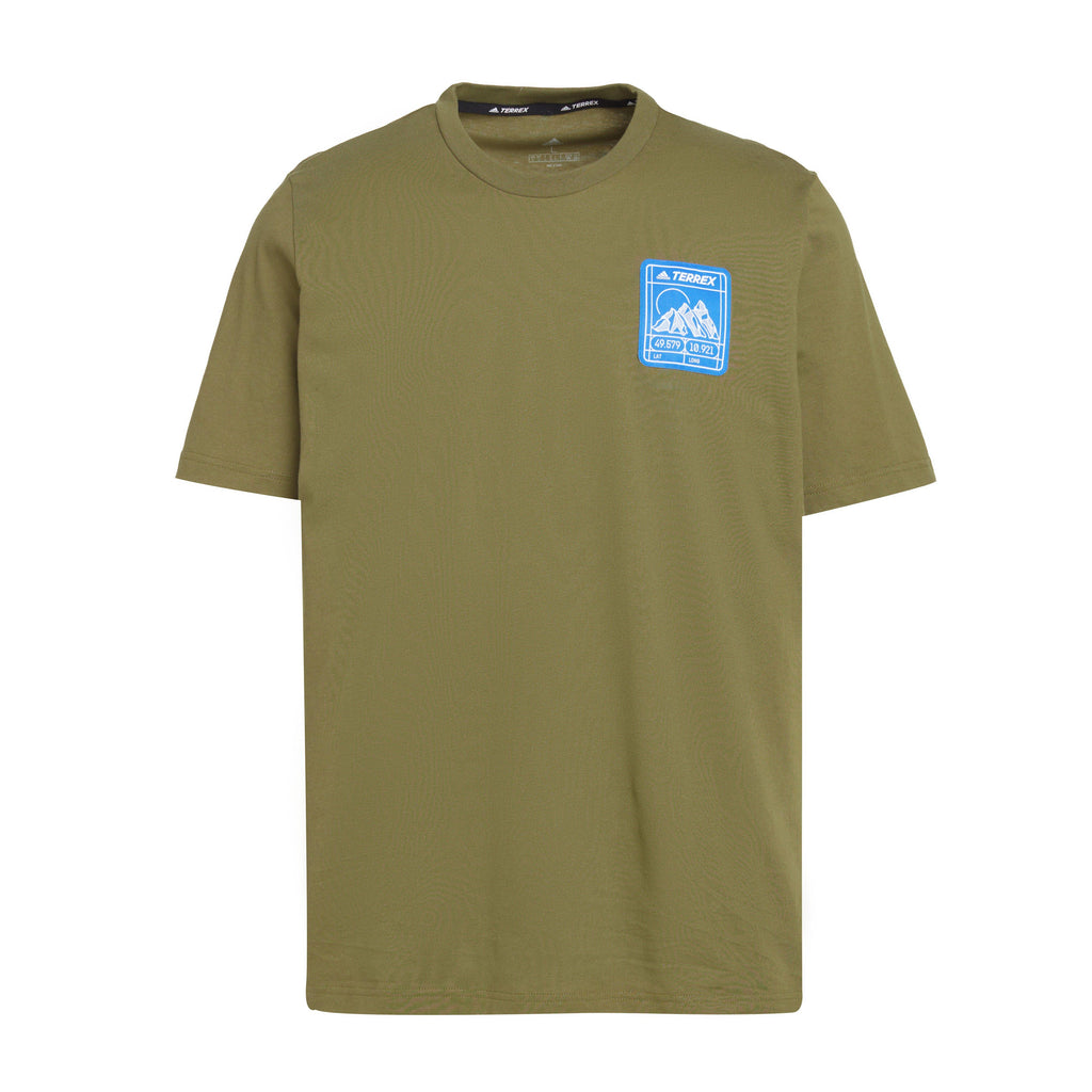 Men’s T Patch Mountain Graphic T-Shirt