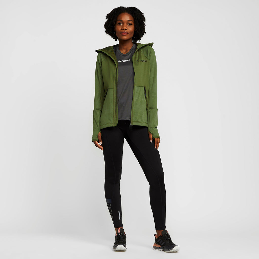 Women’s Tech Flooce Hooded Hiking Fleece Jacket