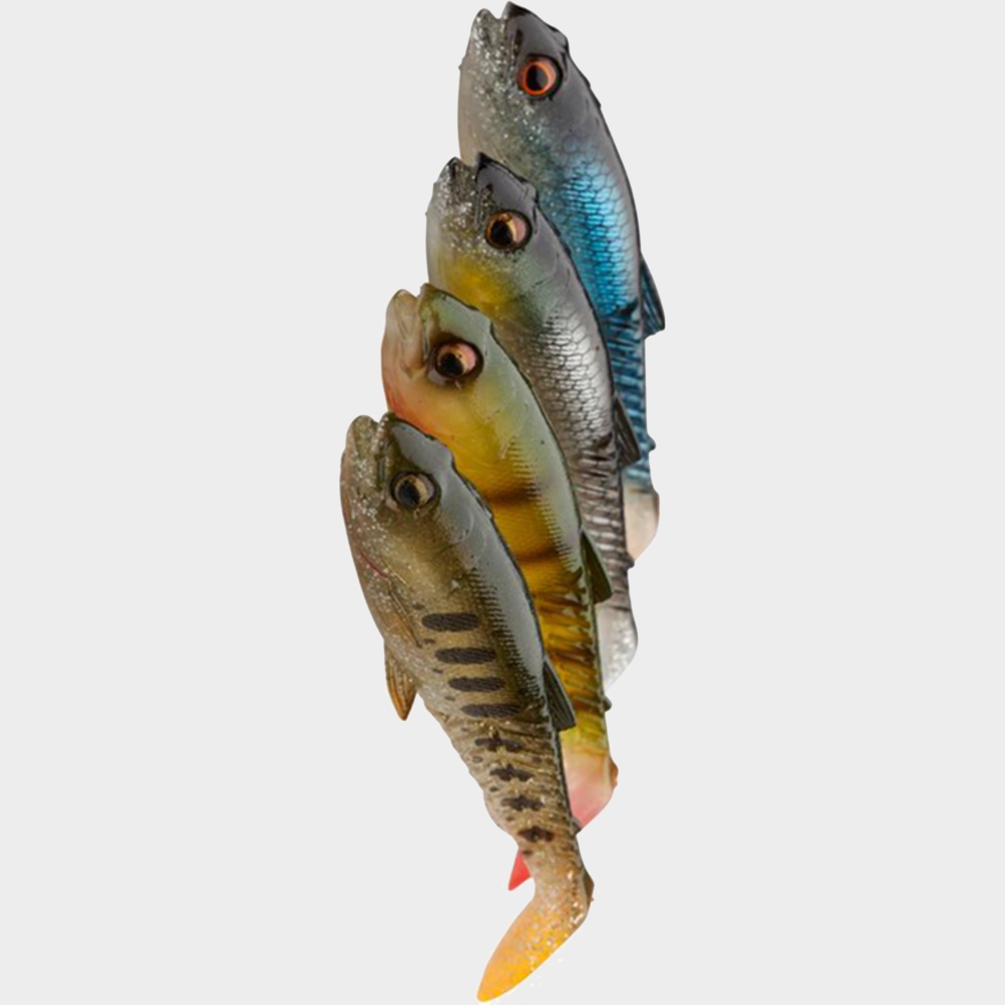 Craft Cannibal Paddle Tail Shad Clear Water Mix (8.5cm)