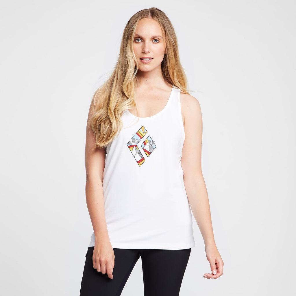 Women’s Rainbow Diamond Tank Top
