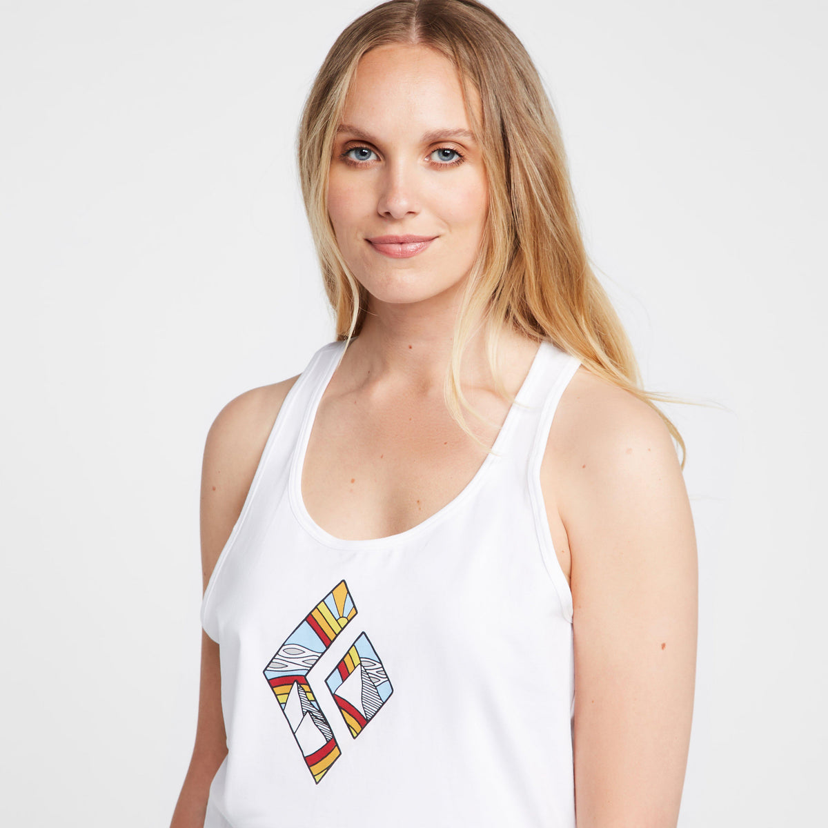 Women’s Rainbow Diamond Tank Top