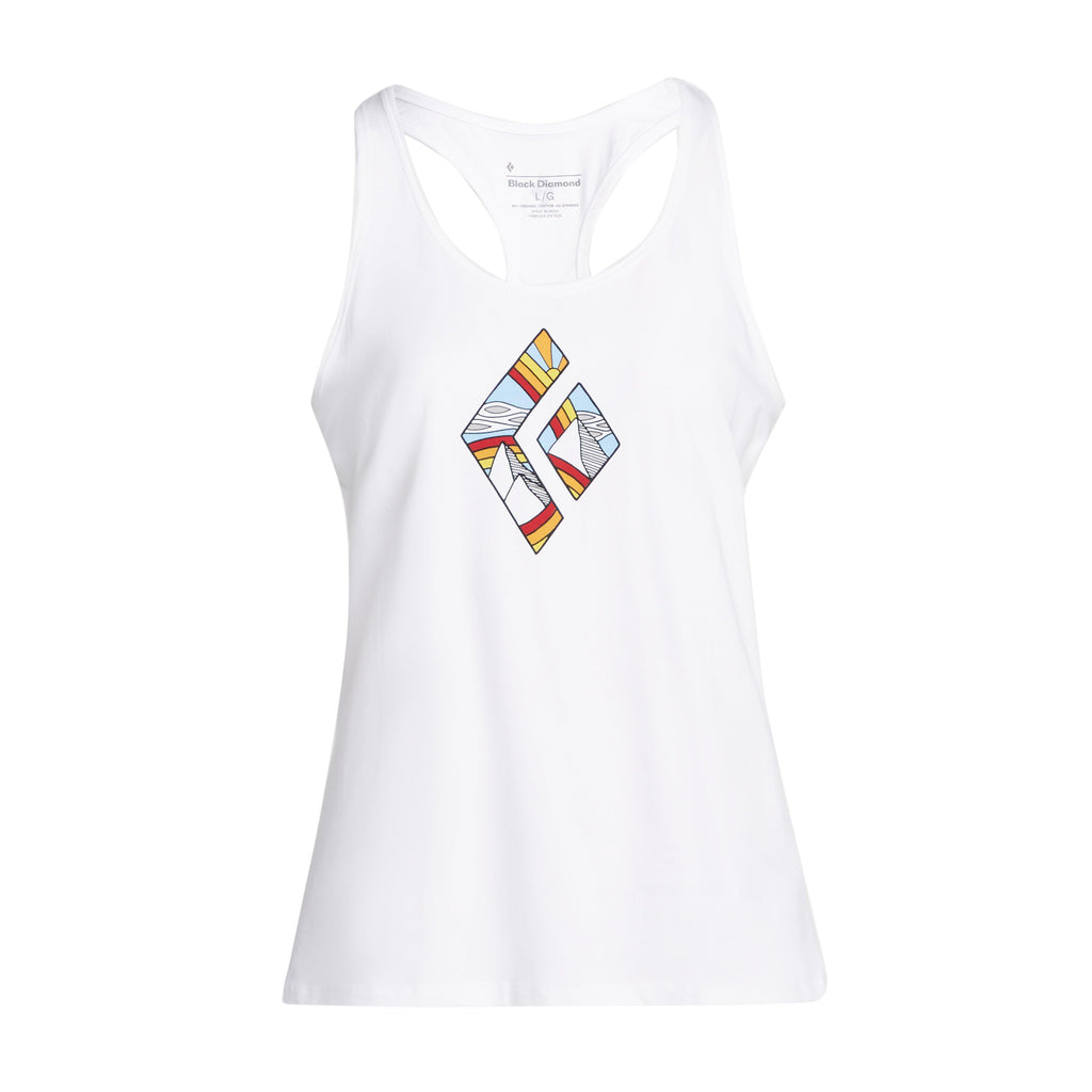 Women’s Rainbow Diamond Tank Top