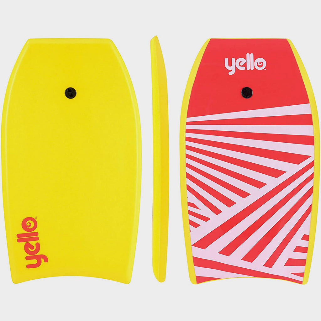 Yello 33” Slick Zig Zag Bodyboard