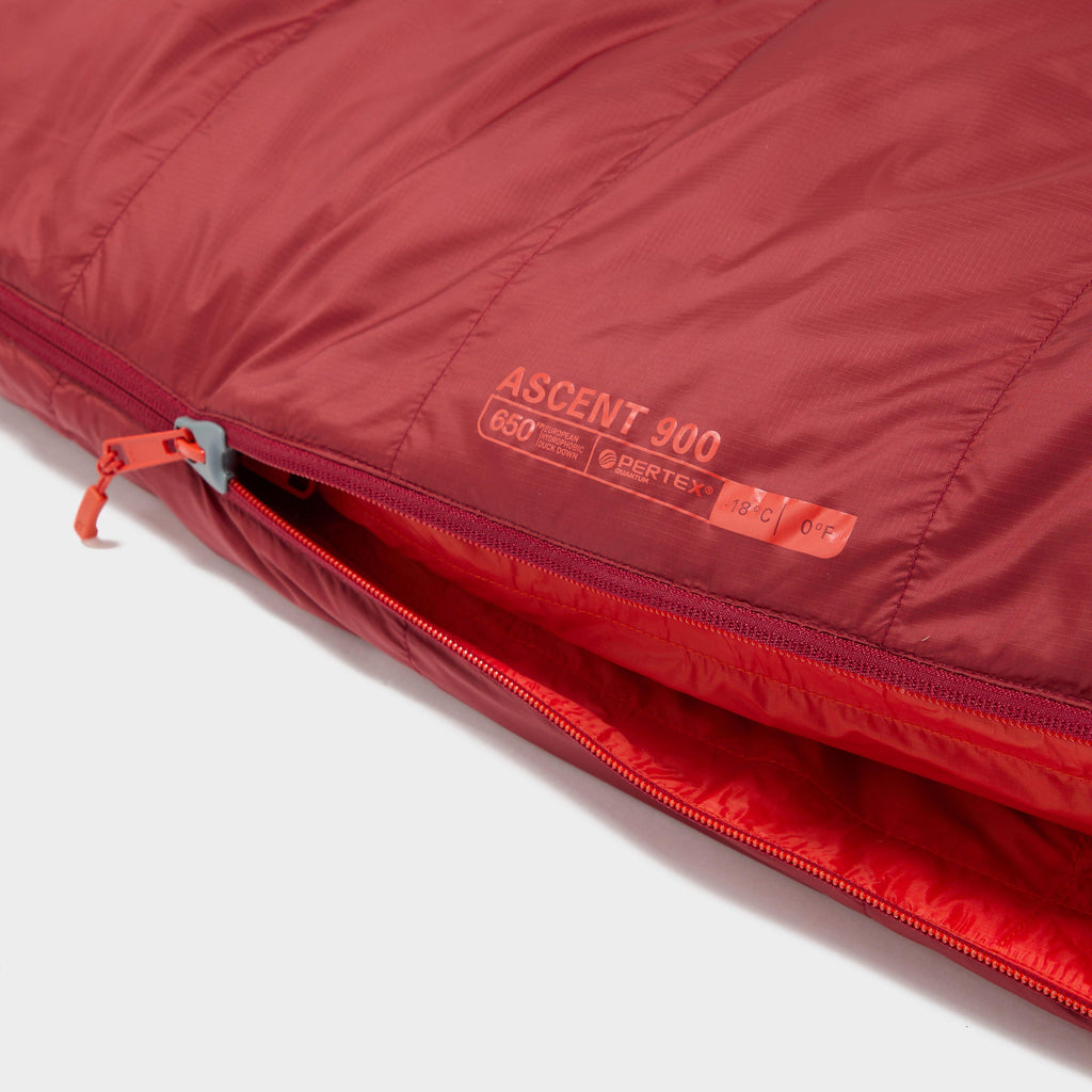 Ascent 900 Hydrophobic Down Sleeping Bag (Left Zip)