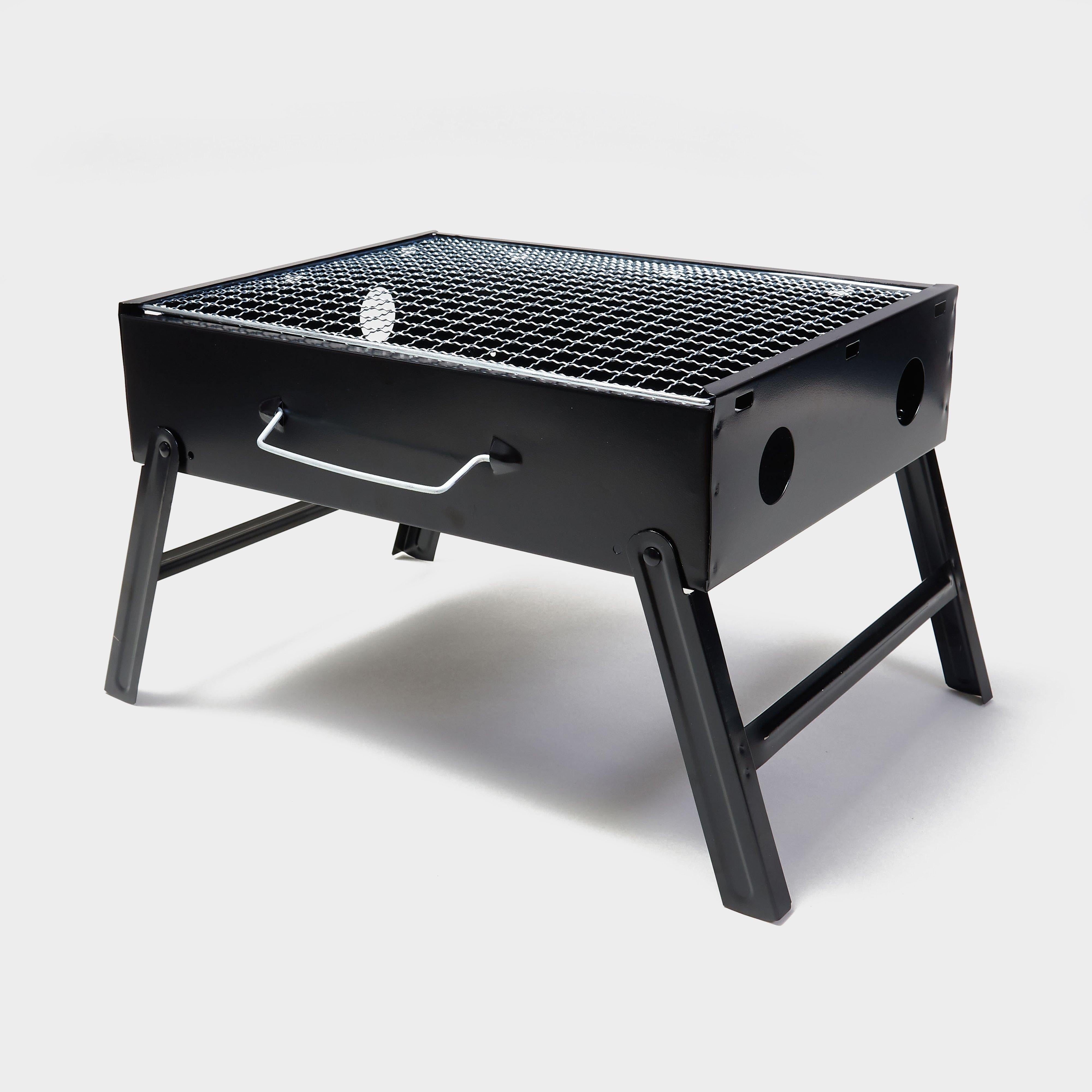 Black Hi-Gear Steel Portable BBQ – GO Outdoors