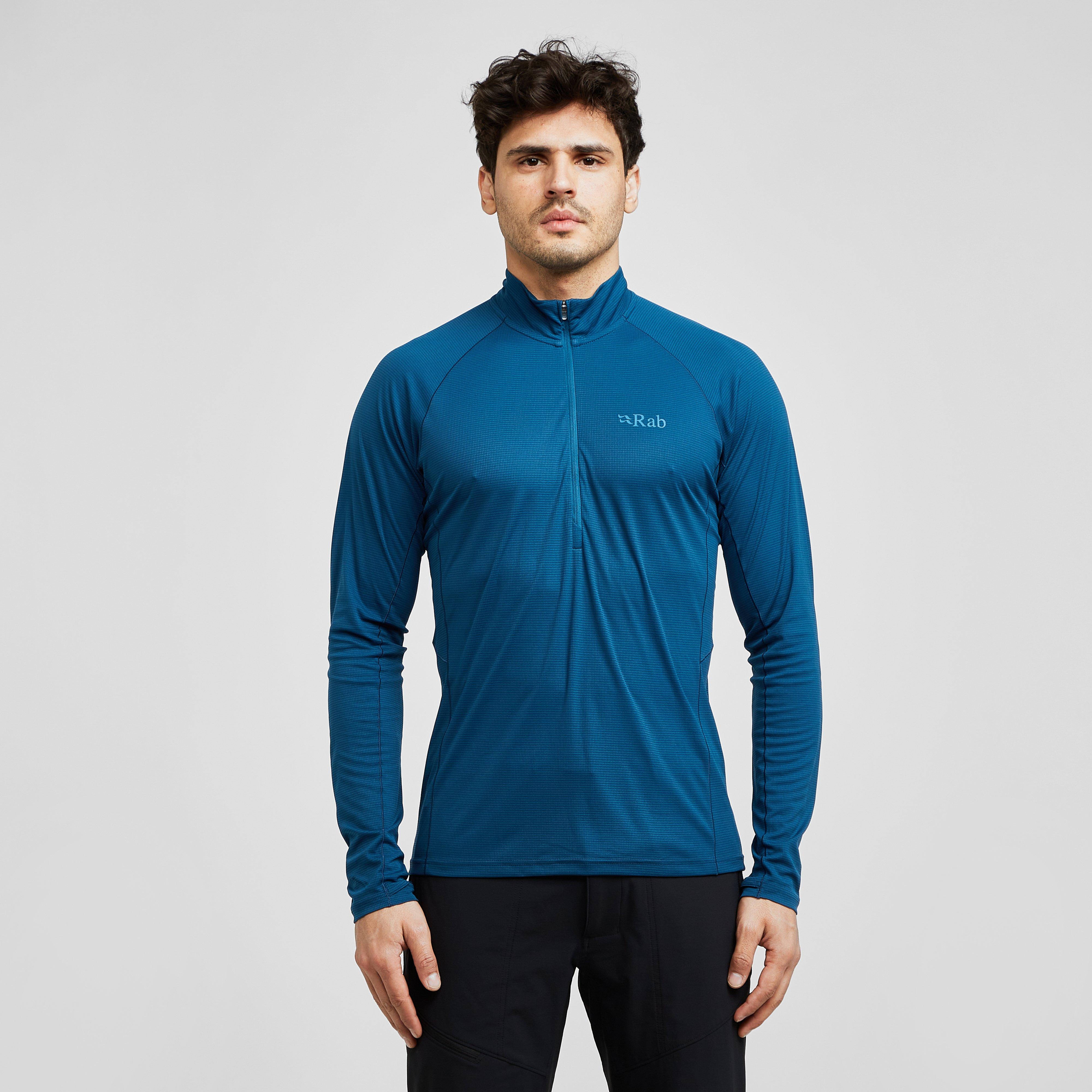 Men's Pulse Long Sleeve Zip Baselayer Top