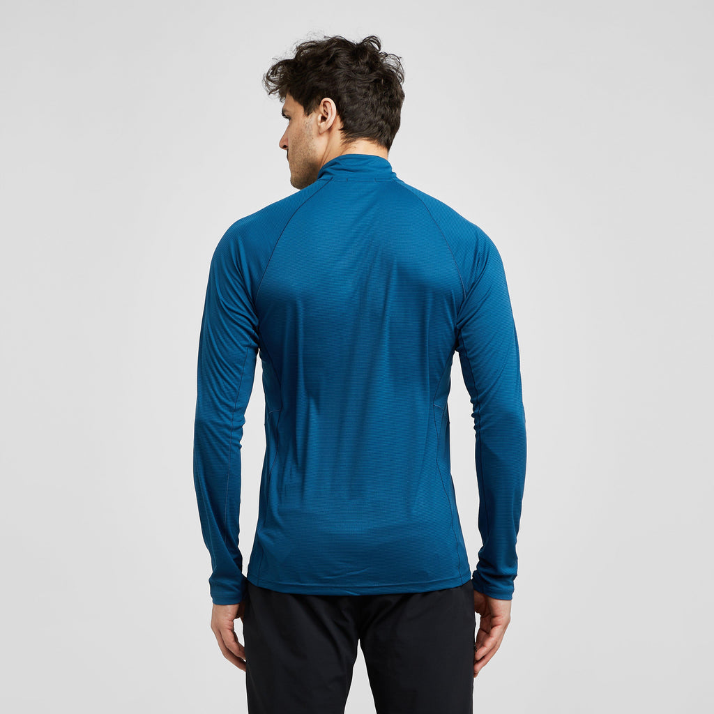 Men's Pulse Long Sleeve Zip Baselayer Top