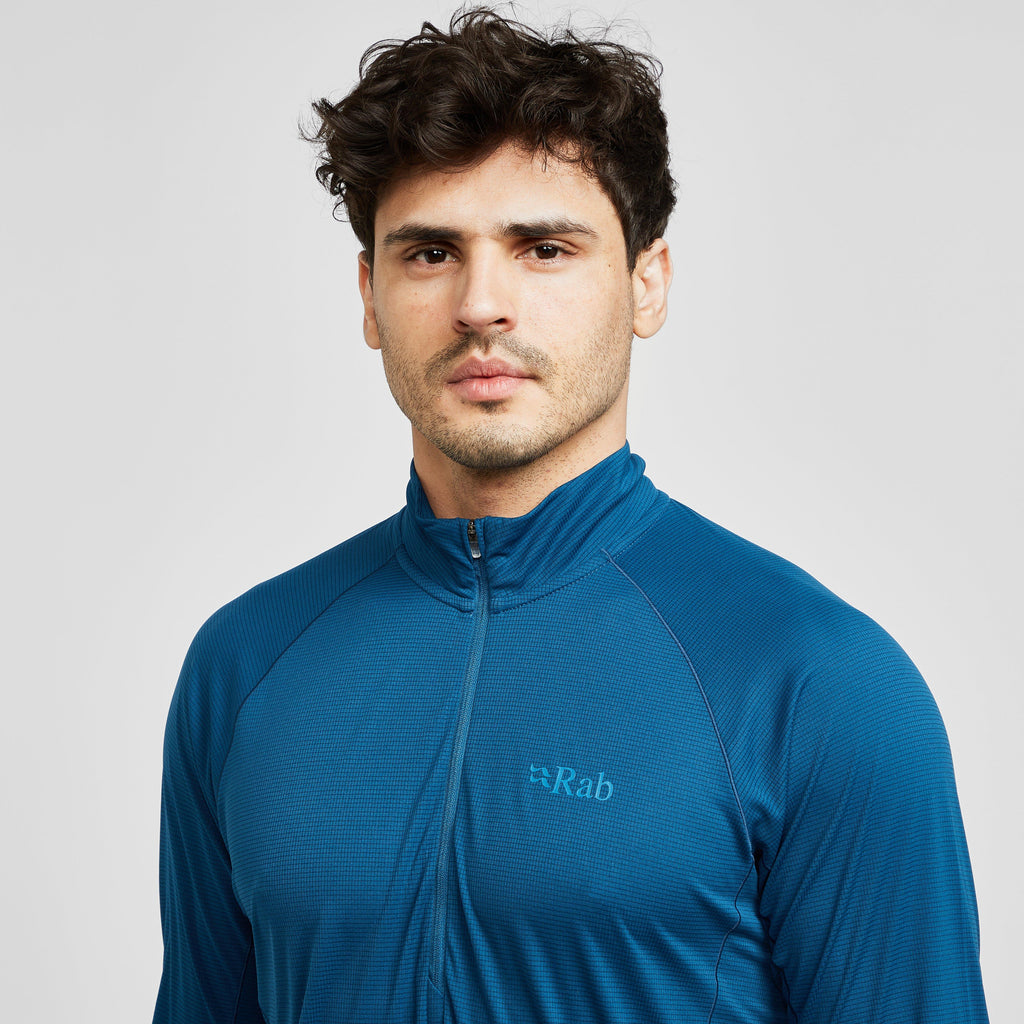 Men's Pulse Long Sleeve Zip Baselayer Top