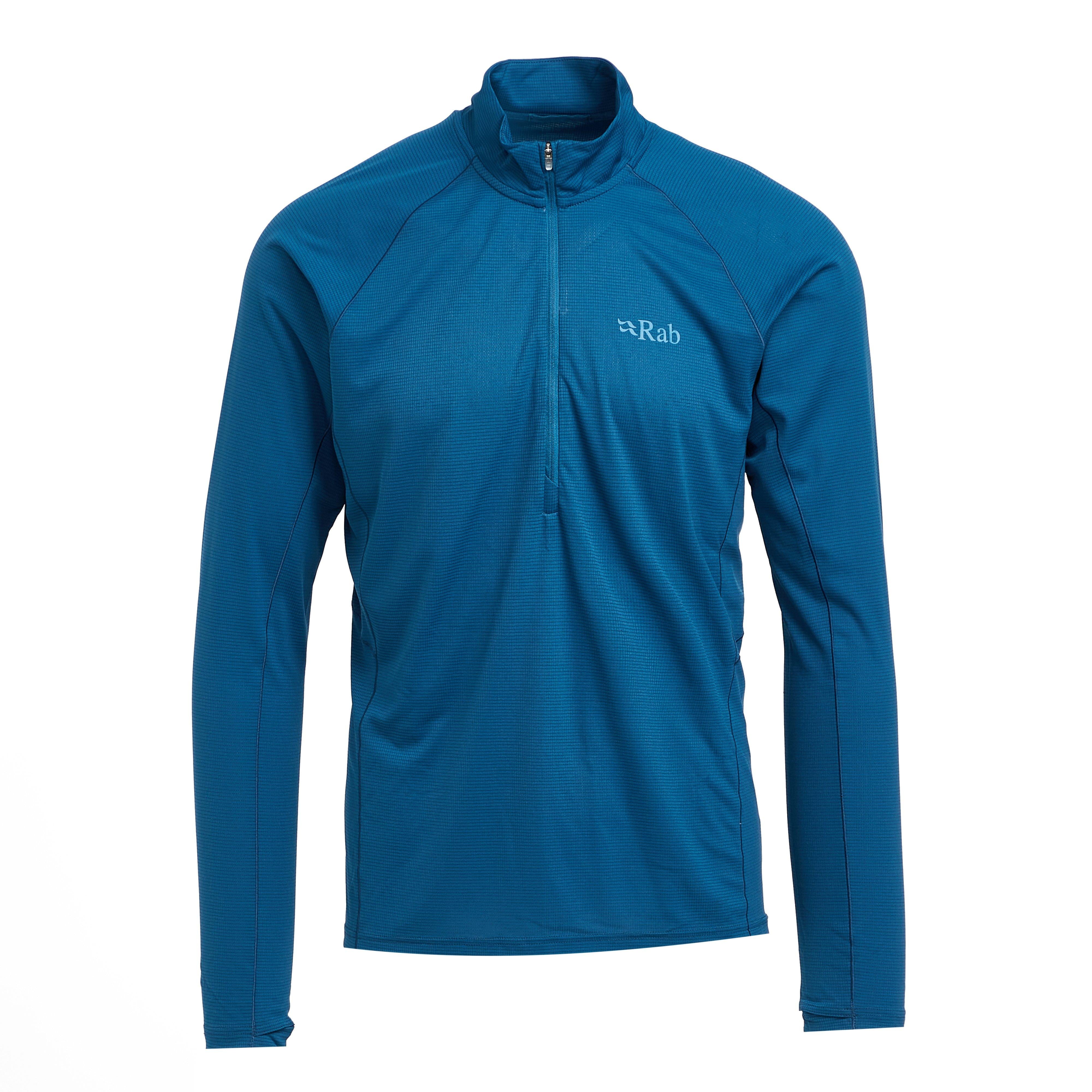 Men's Pulse Long Sleeve Zip Baselayer Top