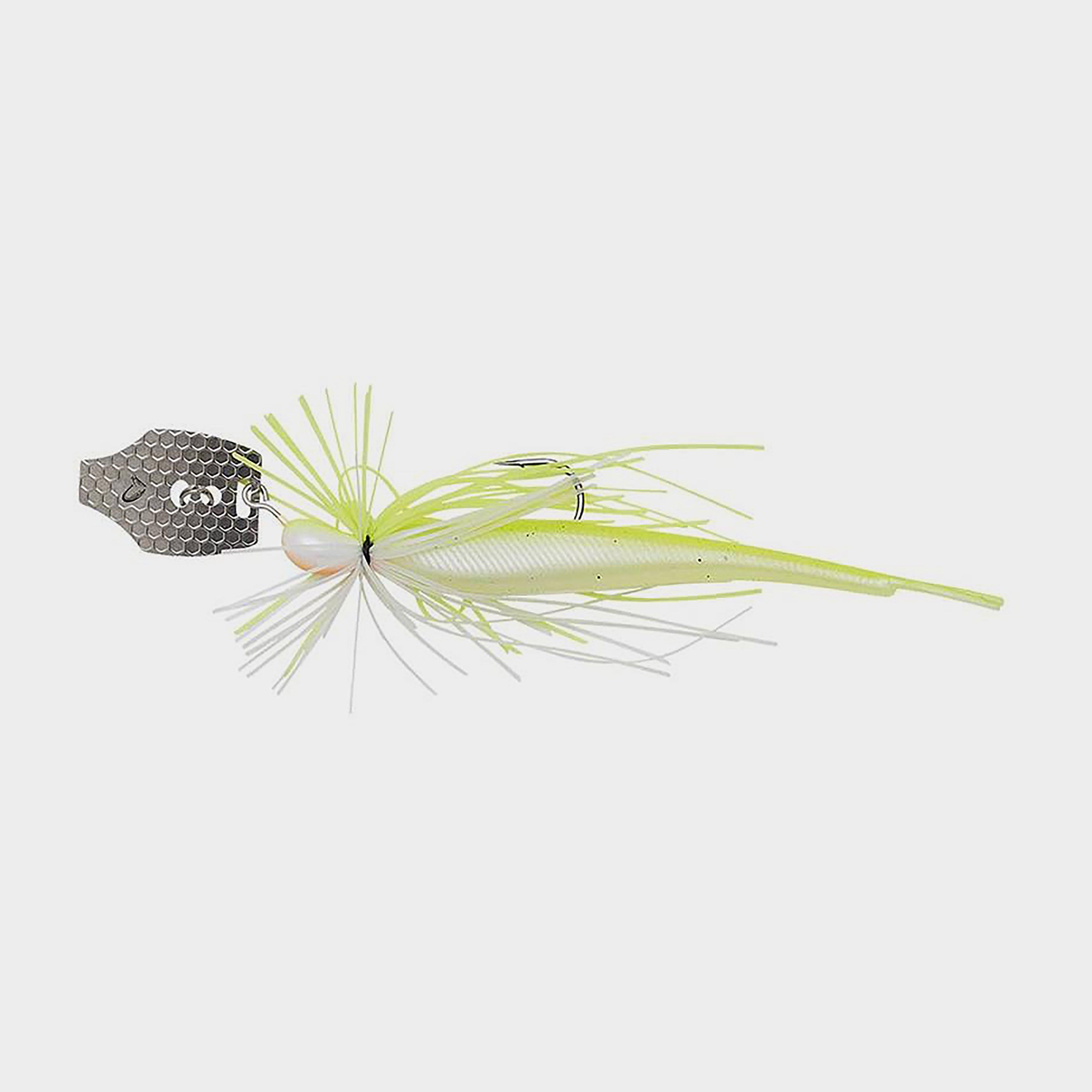 Crazy Jig Shad in Yellow/White