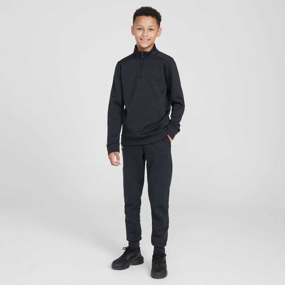 Kids’ UA Armour Fleece® 1/4 Zip Track Top