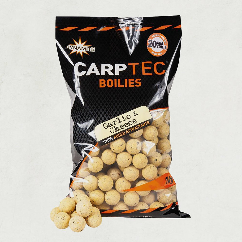 Carp-Tec Boilies in Garlic and Cheese (15mm)