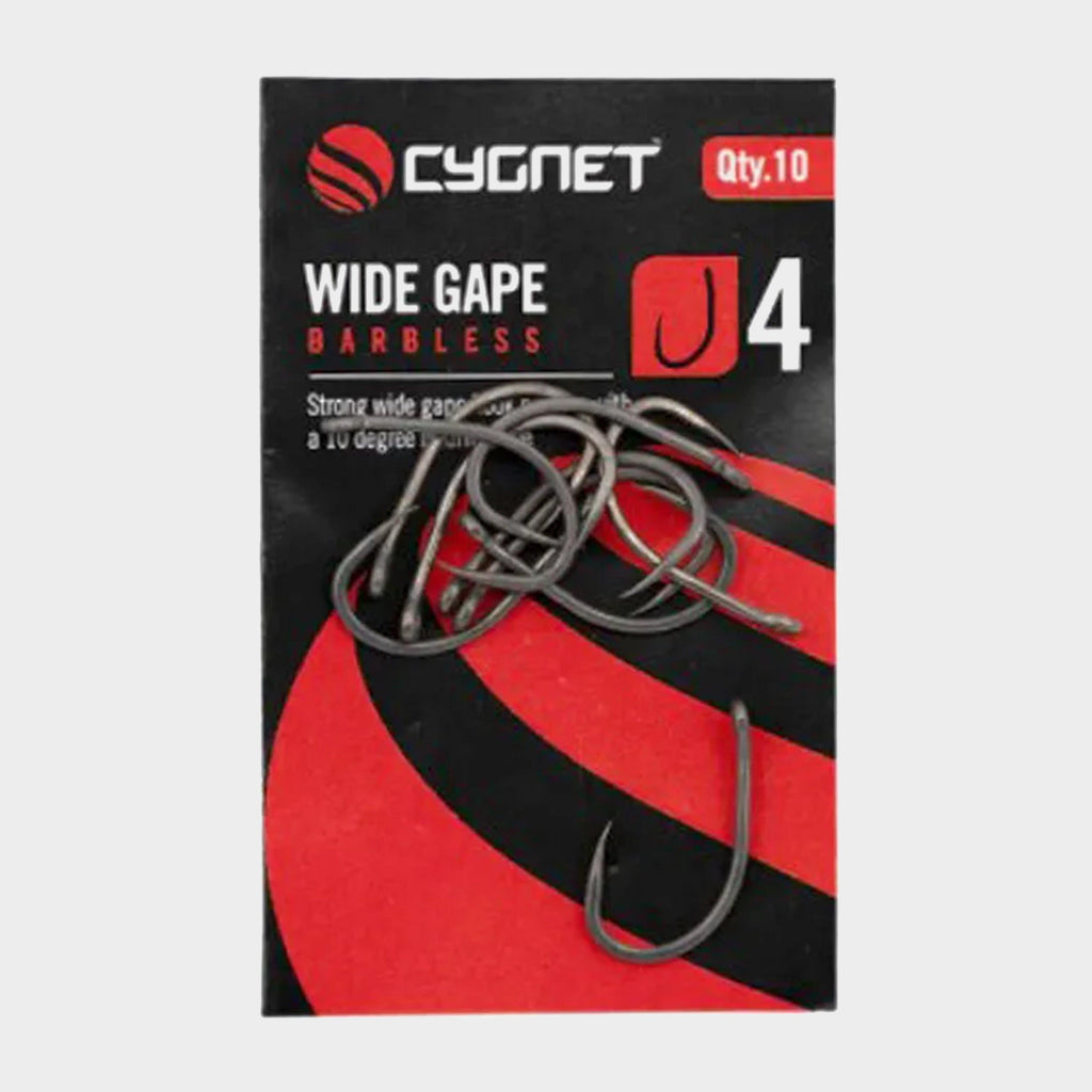 Wide Gape Hooks Size 4 Barbless