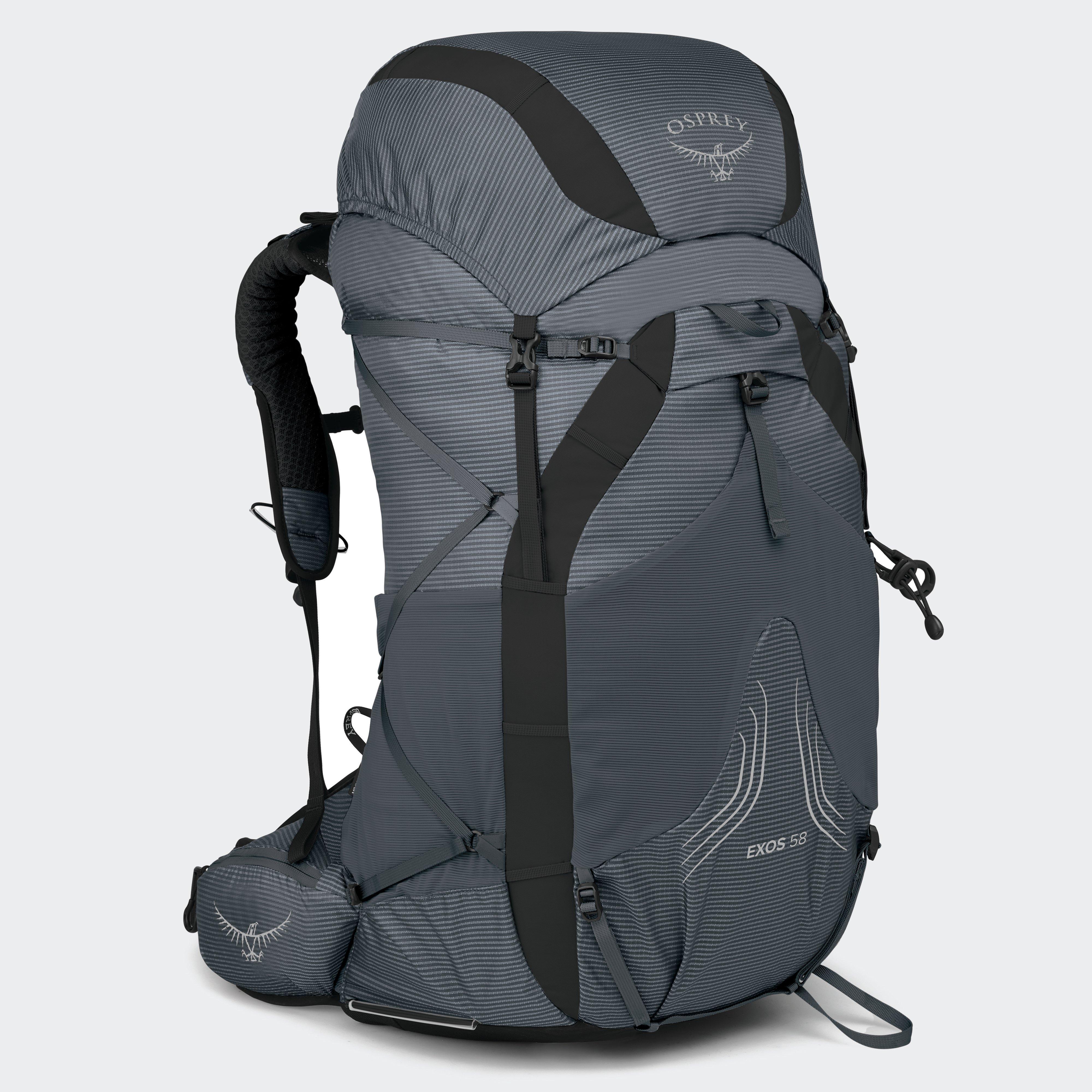 Grey Osprey Men's Exos 58L Backpack – GO Outdoors