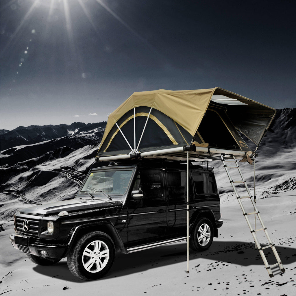 wild land tent Brown WILDLAND Wild Cruiser 250 Roof Top Tent – GO Outdoors