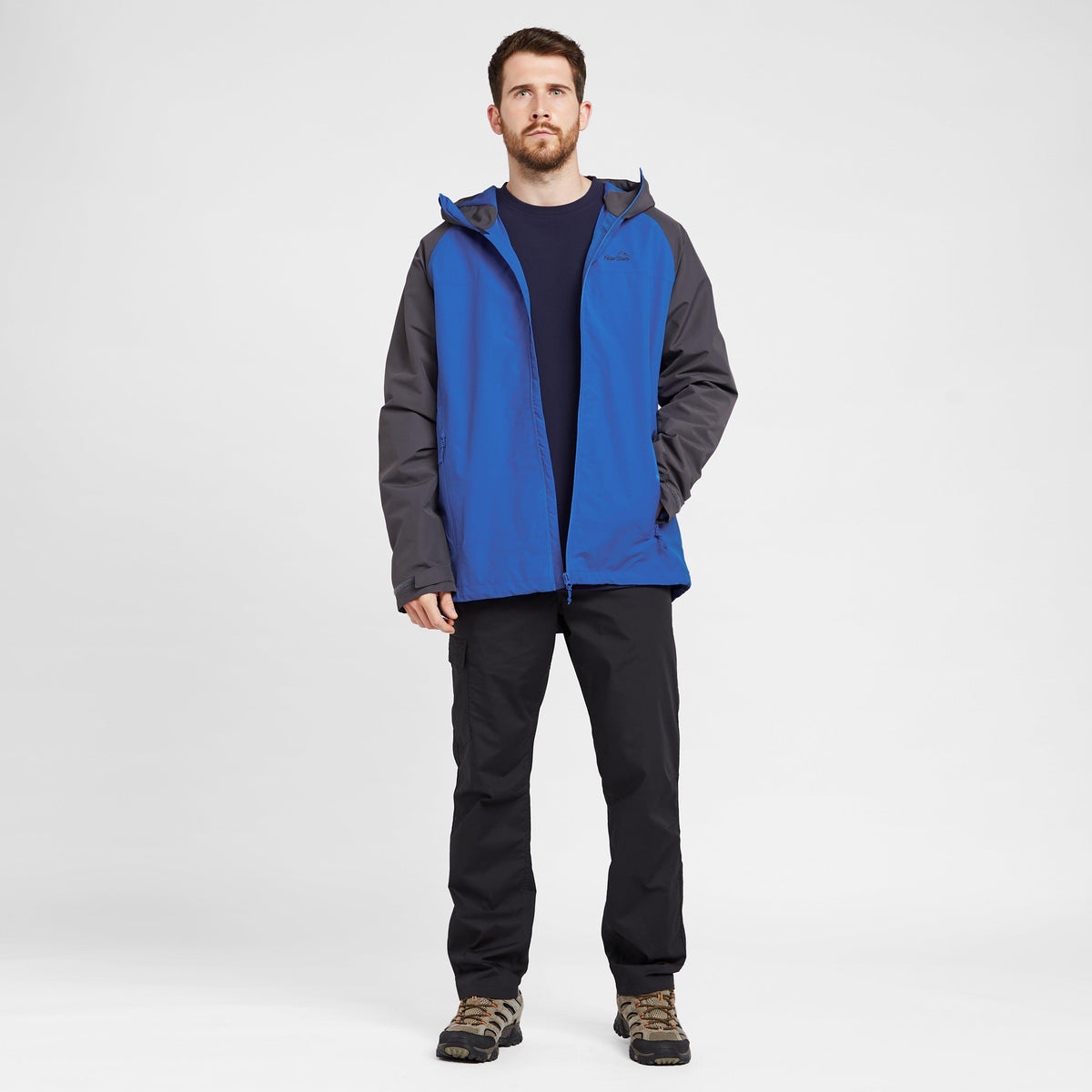 Men's Colour Block Waterproof Jacket