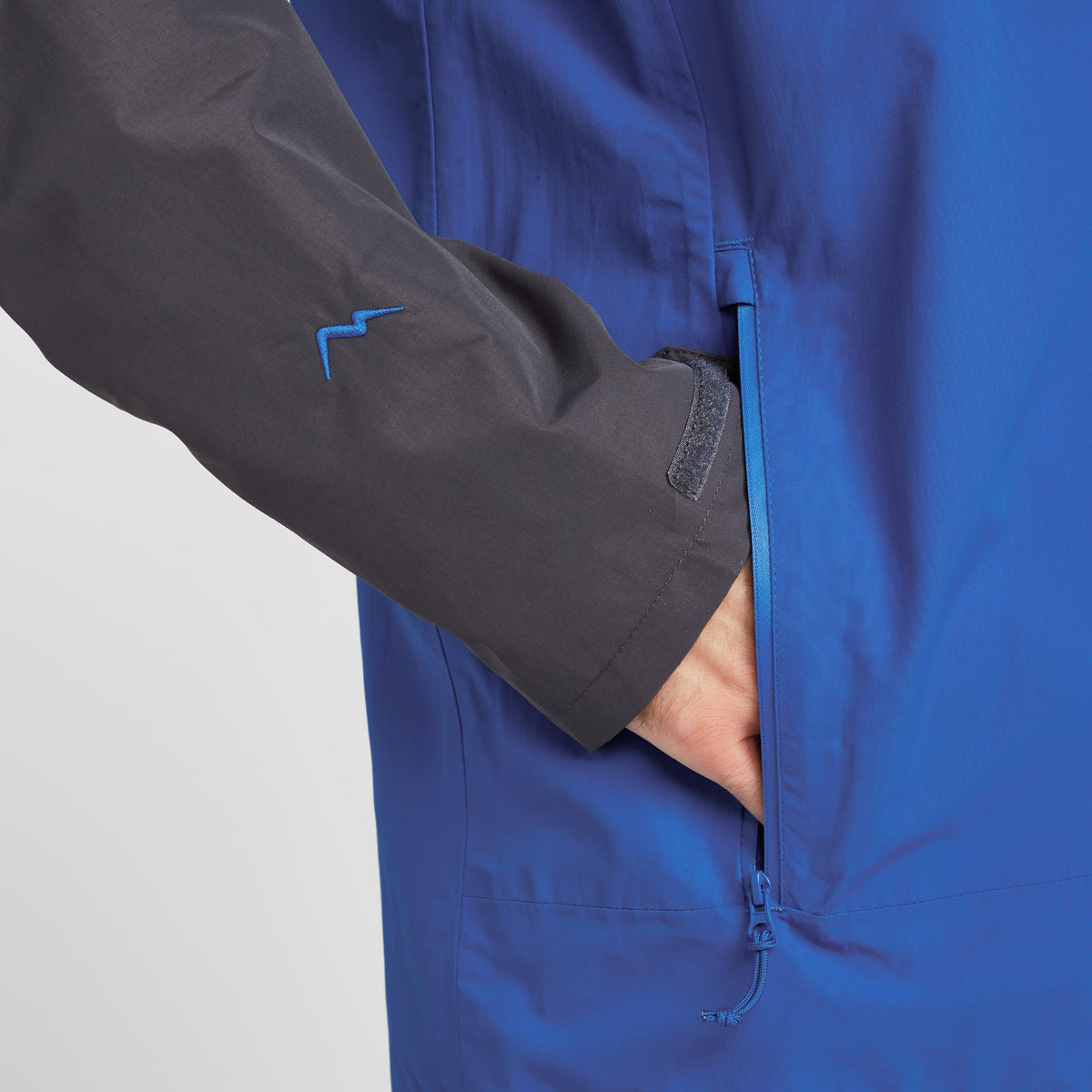 Men's Colour Block Waterproof Jacket