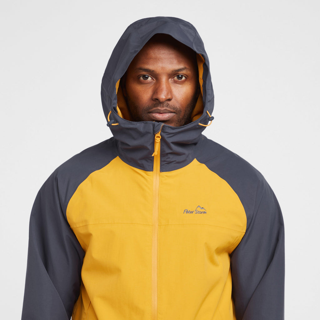 Men's Colour Block Waterproof Jacket