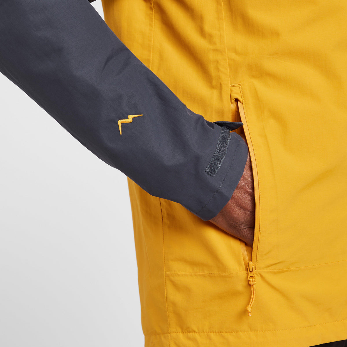 Men's Colour Block Waterproof Jacket