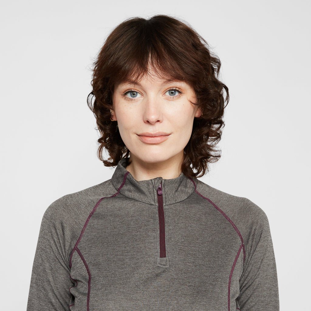 Women’s Dart Zip Neck Top