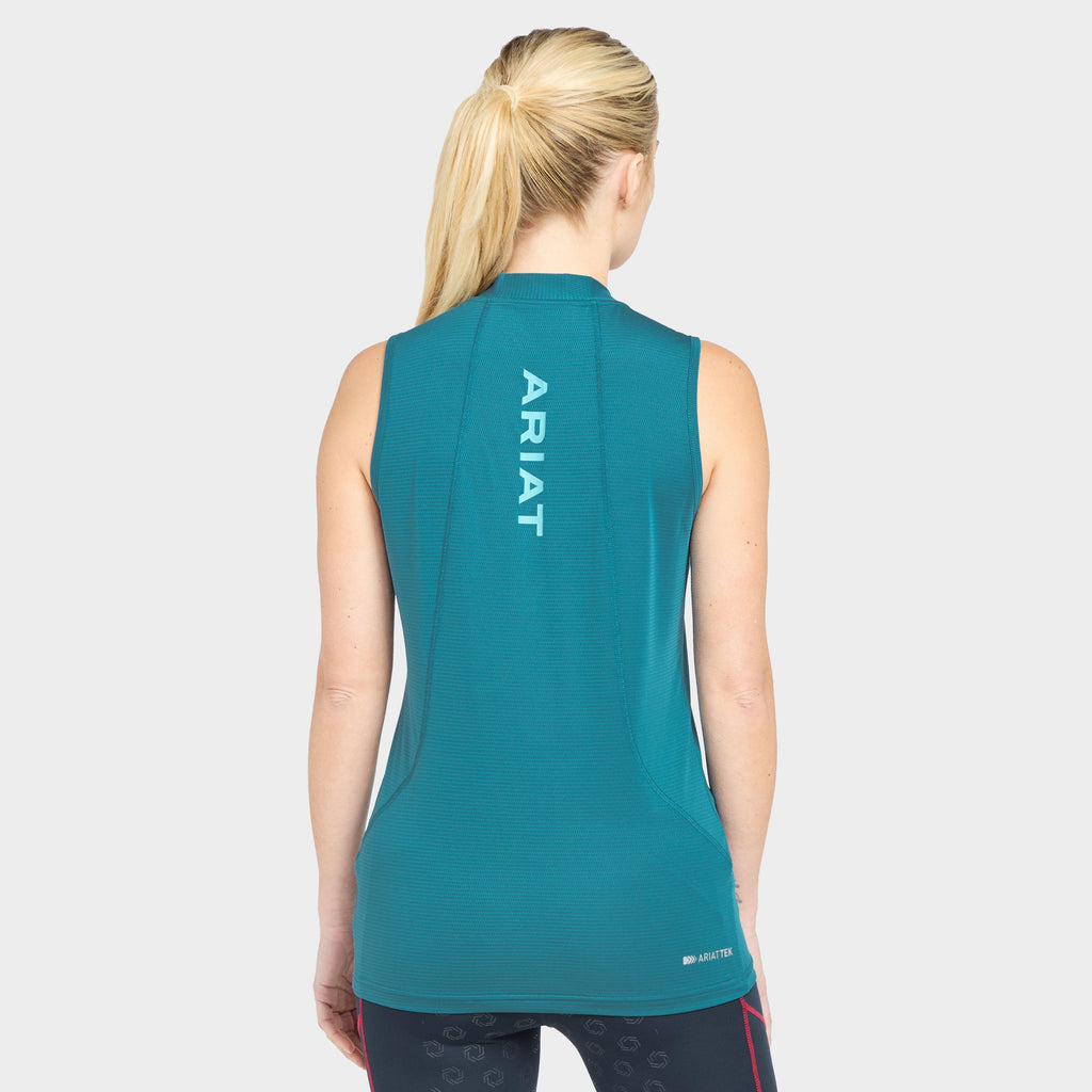 Women’s Hailey 1/4 Zip Sleeveless Top