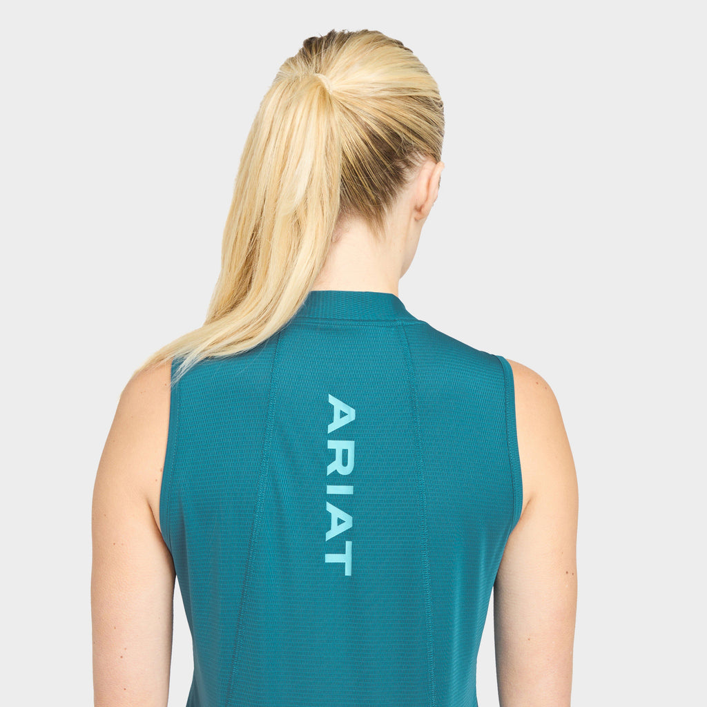Women’s Hailey 1/4 Zip Sleeveless Top