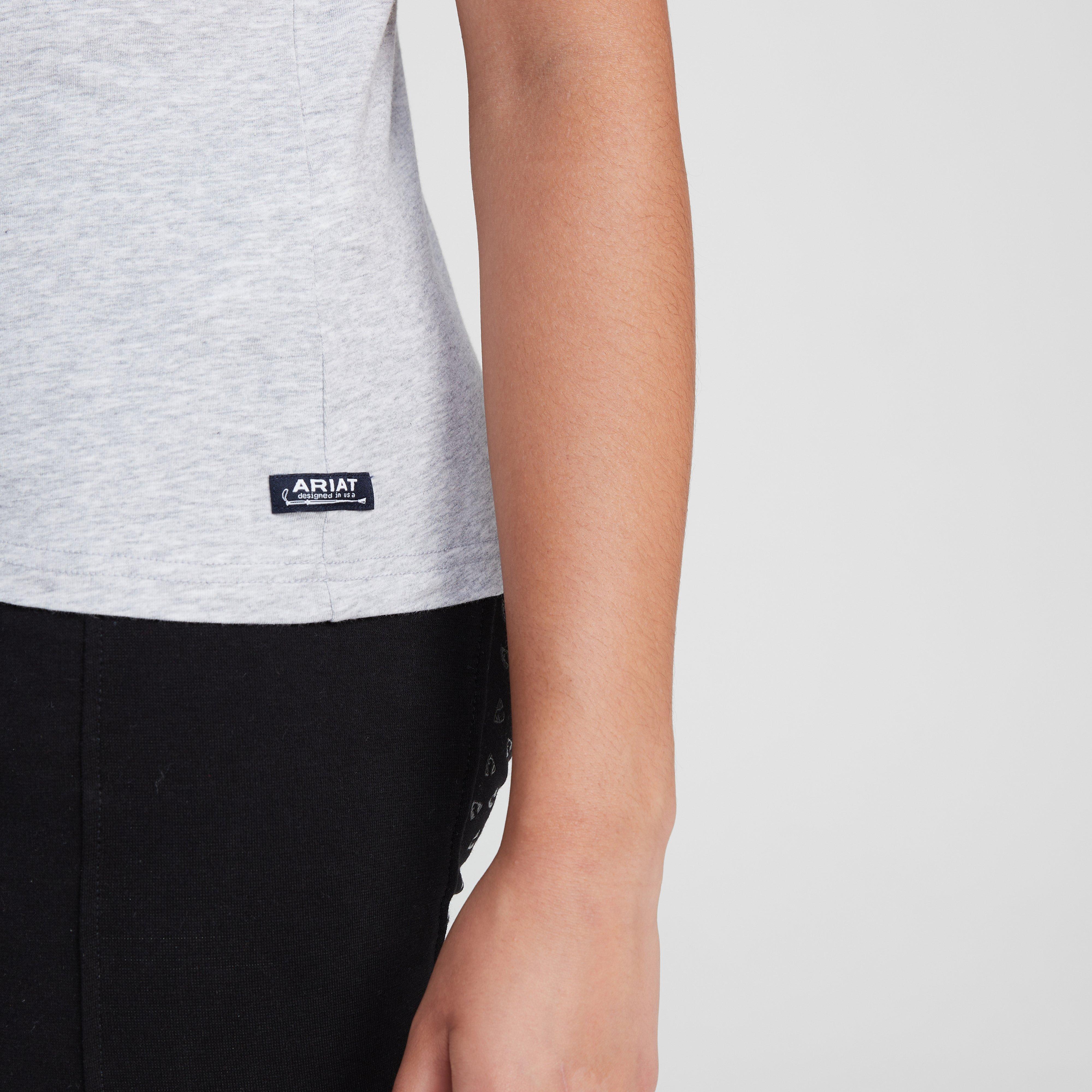 Kids’ Vertical Logo Short Sleeved Top