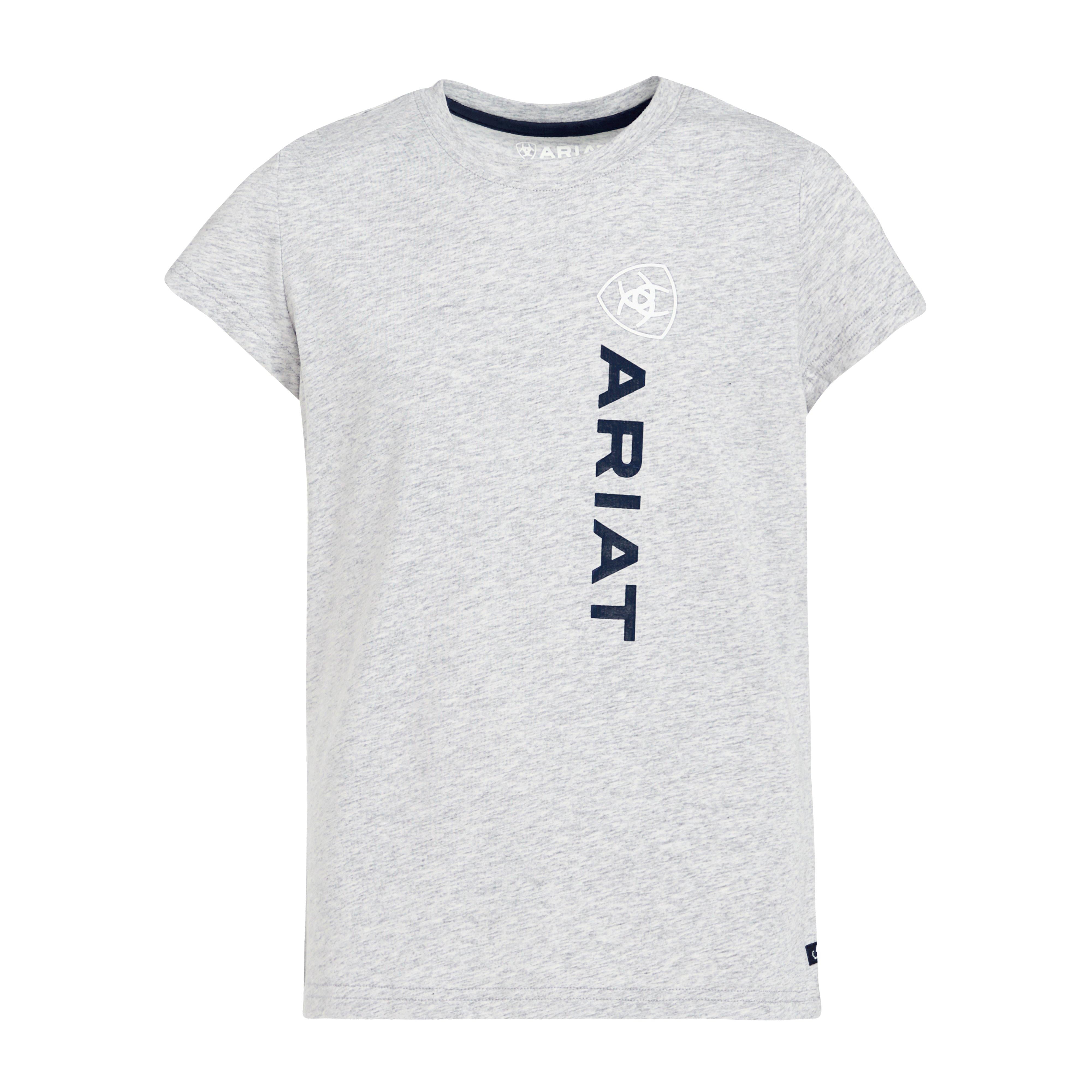 Kids’ Vertical Logo Short Sleeved Top